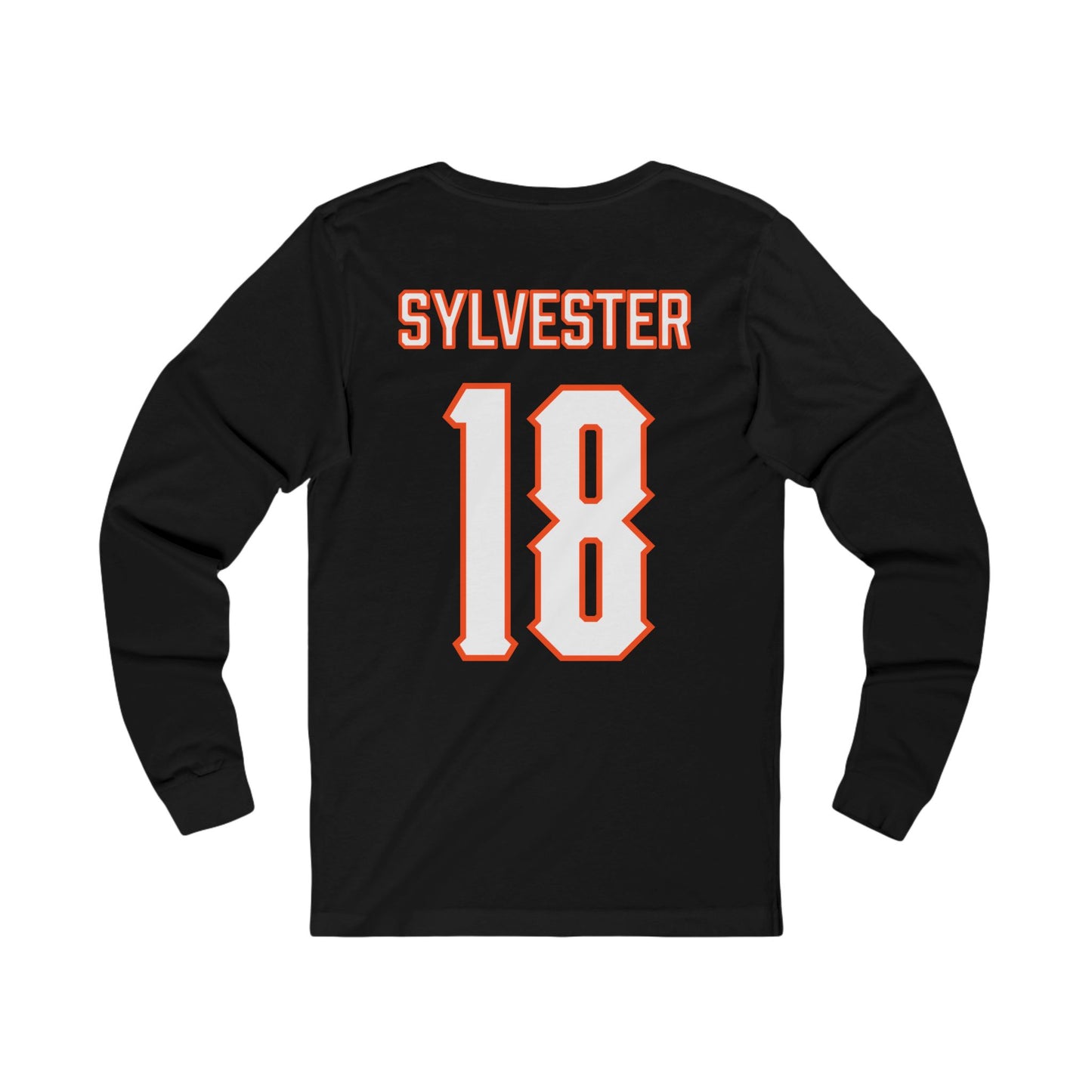 Beau Sylvester #18 Cursive Cowboys Long Sleeve