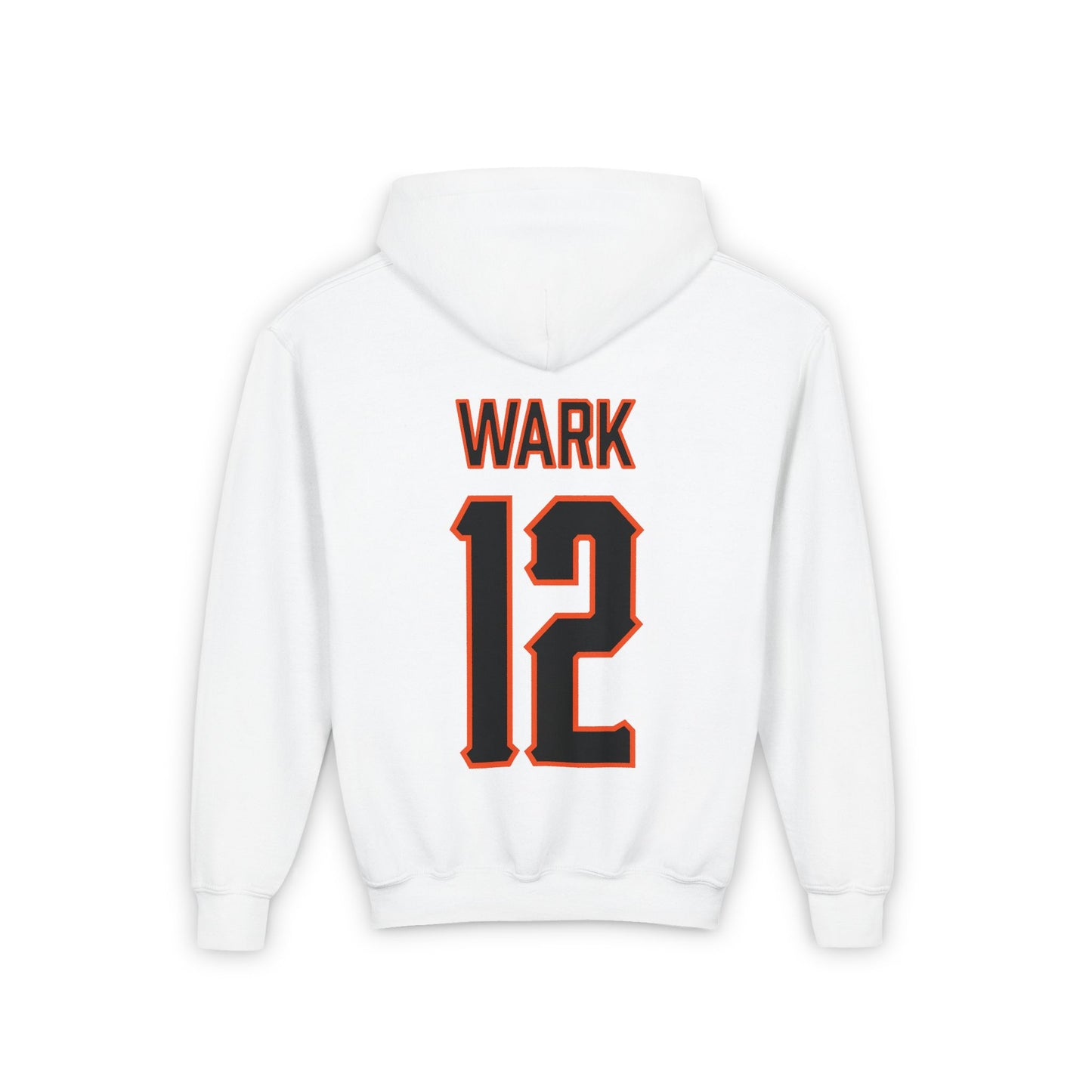 Youth Micaela Wark #12 Cursive Cowgirls Hoodie