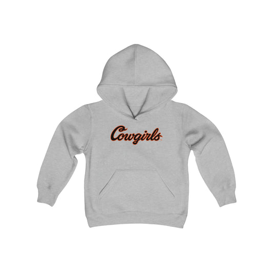 Youth Kyra Aycock #34 Cursive Cowgirls Hoodie