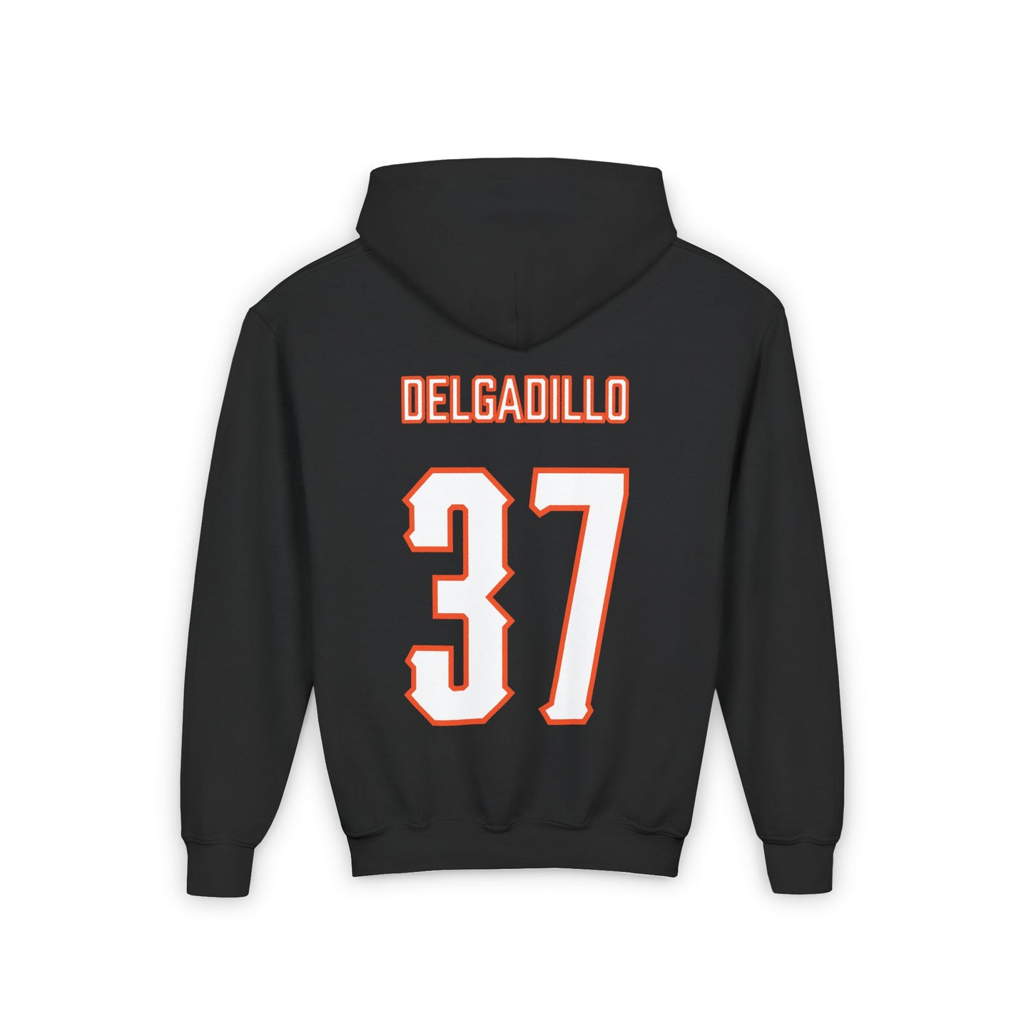 Youth Megan Delgadillo #37 Cursive Cowgirls Hoodie