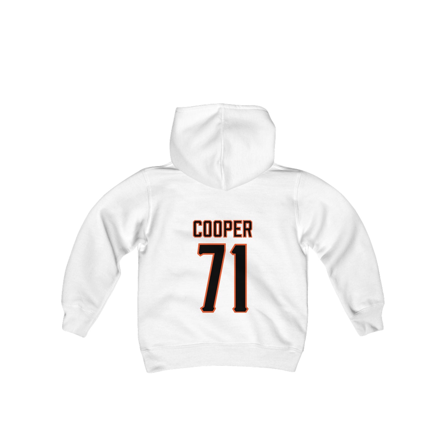 Youth Dalton Cooper #71 Cursive Cowboys Hoodie