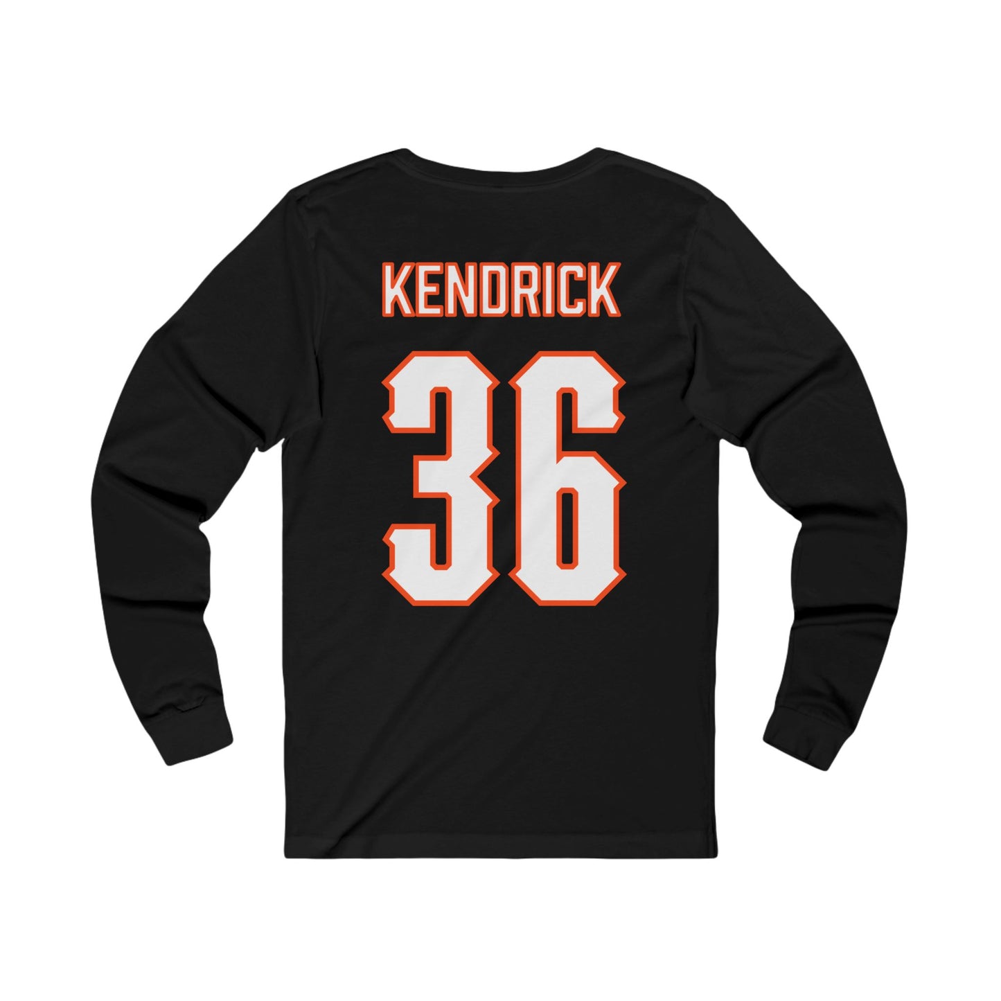 Talon Kendrick #36 Cursive Cowboys Long Sleeve