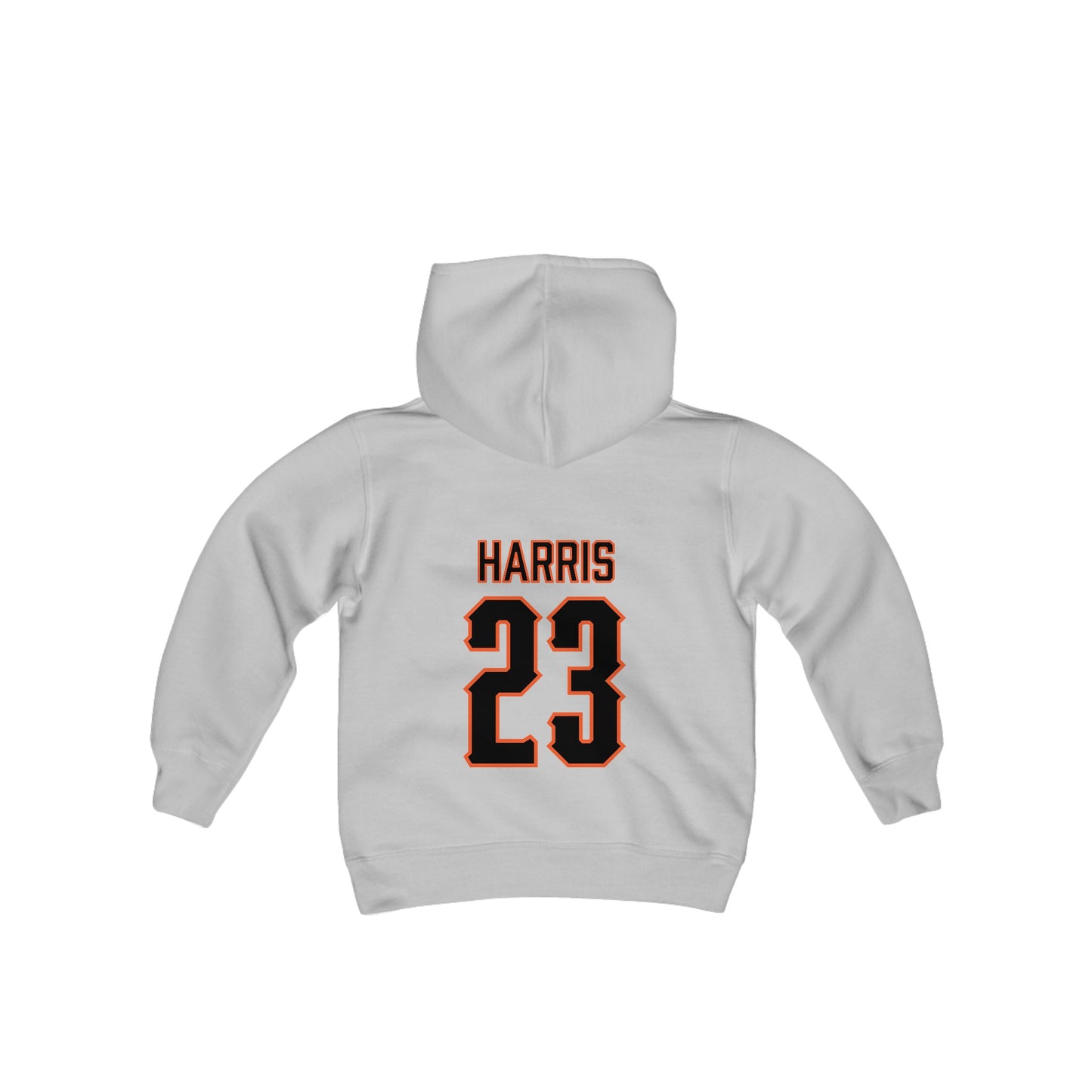 Youth Kenneth Harris #23 Cursive Cowboys Hoodie