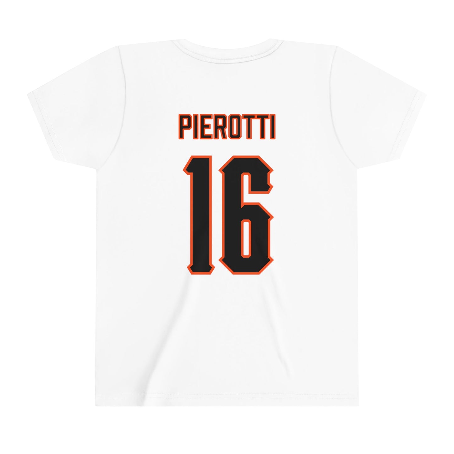 Youth Bella Pierotti #16 Cursive Cowgirls T-Shirt