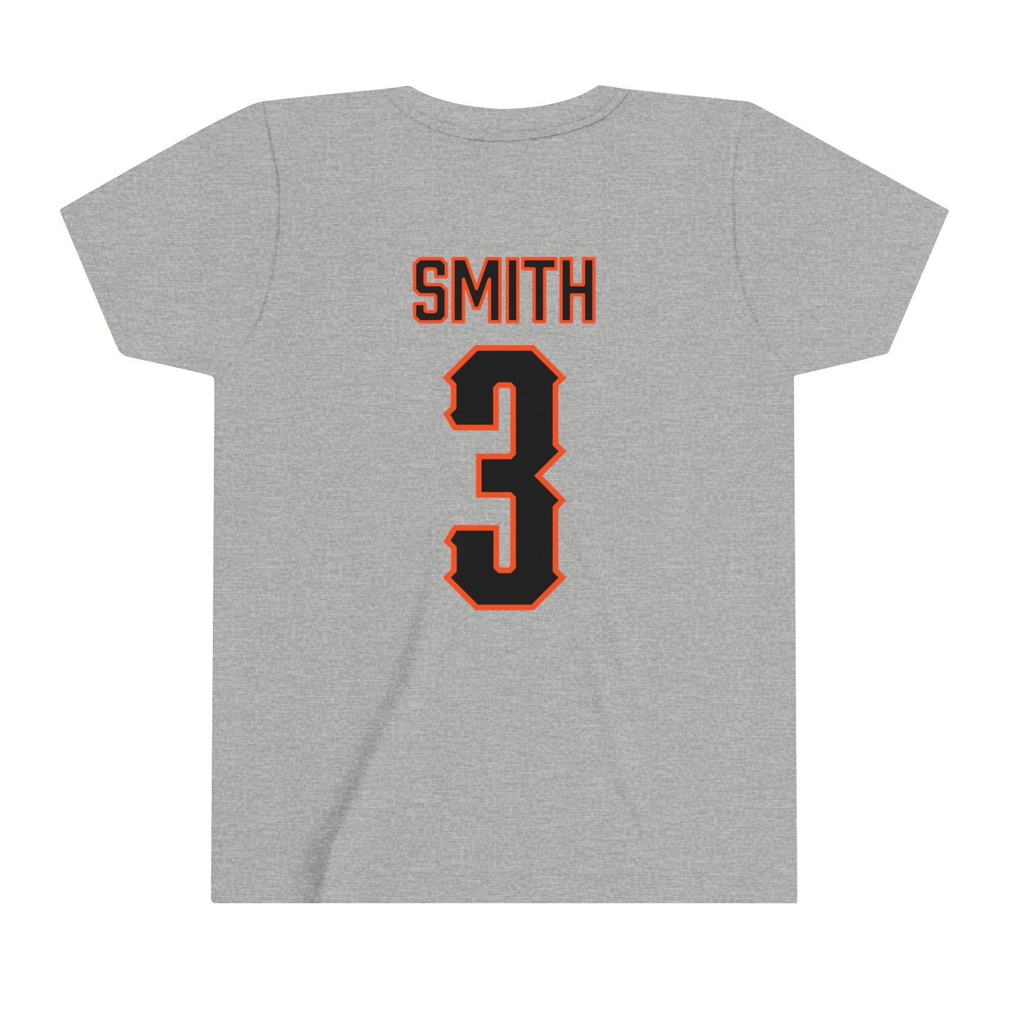 Youth Cam Smith #3 Cursive Cowboys T-Shirt