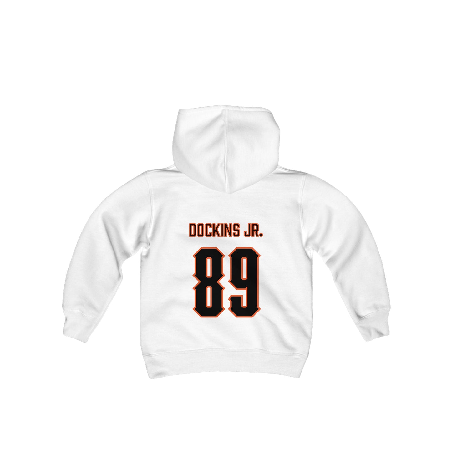 Youth Marcus Dockins Jr. #89 Cursive Cowboys Hoodie