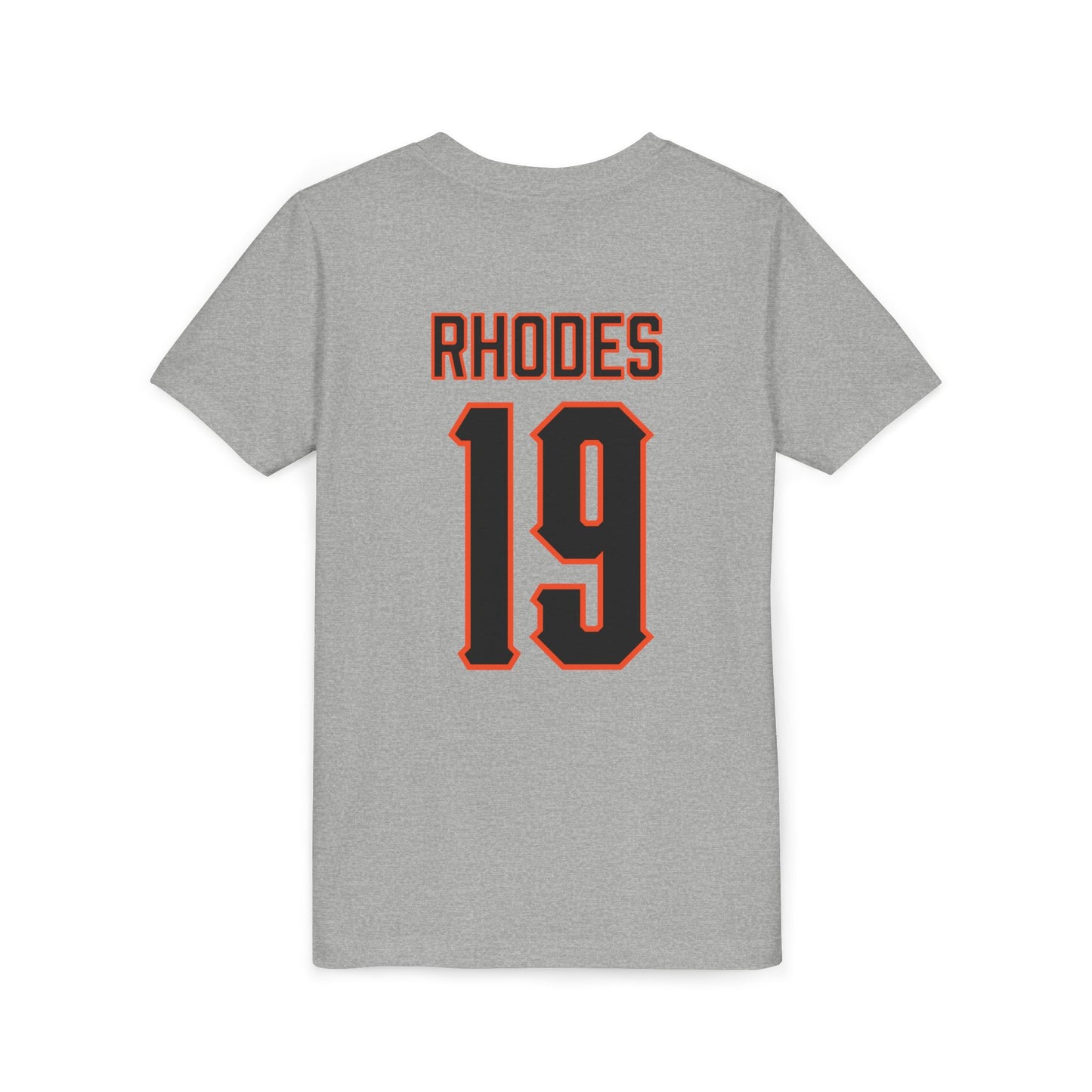 Youth Stormy Rhodes #19 Cursive Cowboys T-Shirt