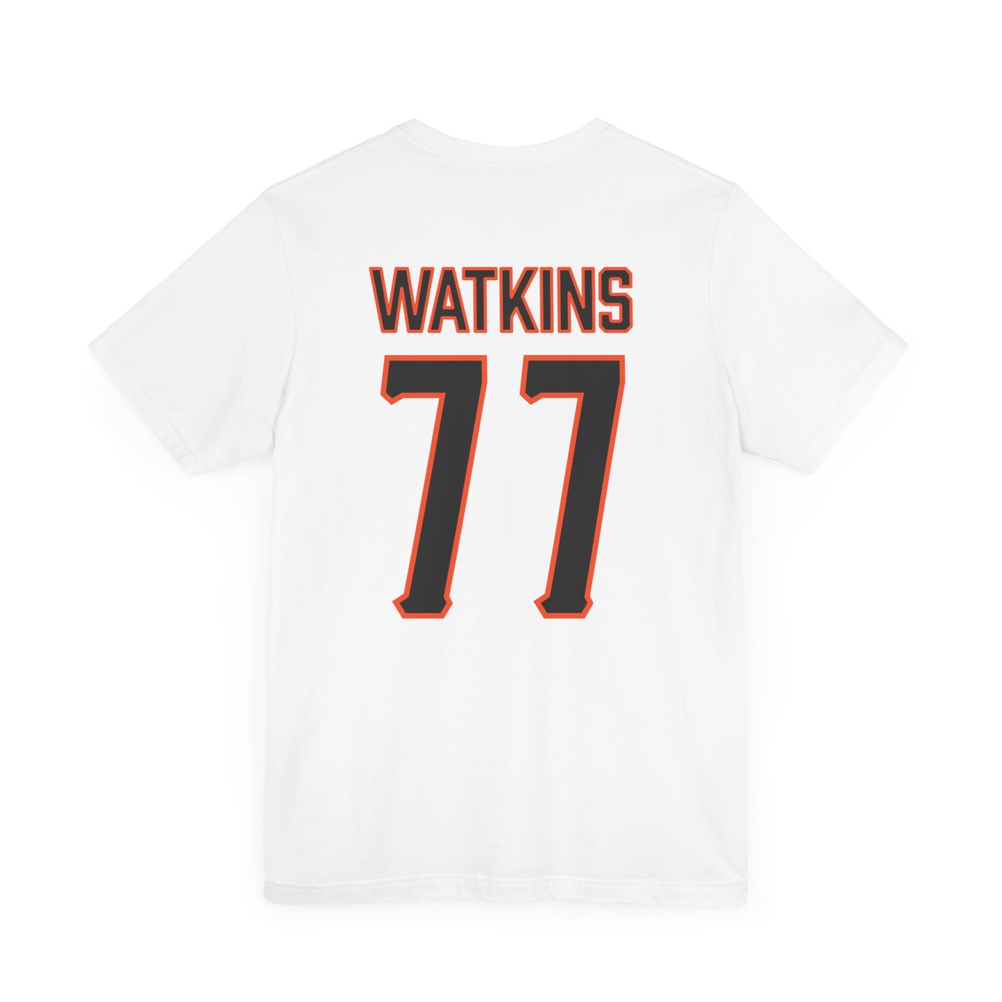 Hunter Watkins #77 Cursive Cowboys T-Shirt