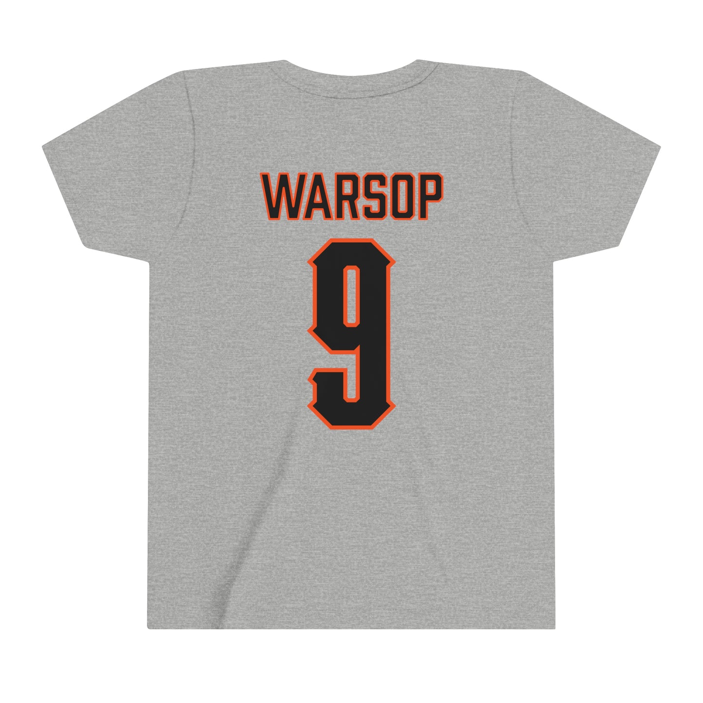 Youth Tia Warsop #9 Cursive Cowgirls T-Shirt