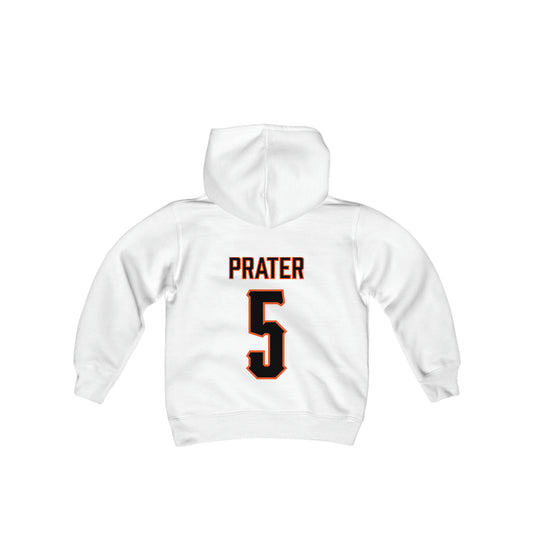 Chandler Prater #5 Cursive Cowgirls Youth Hoodie