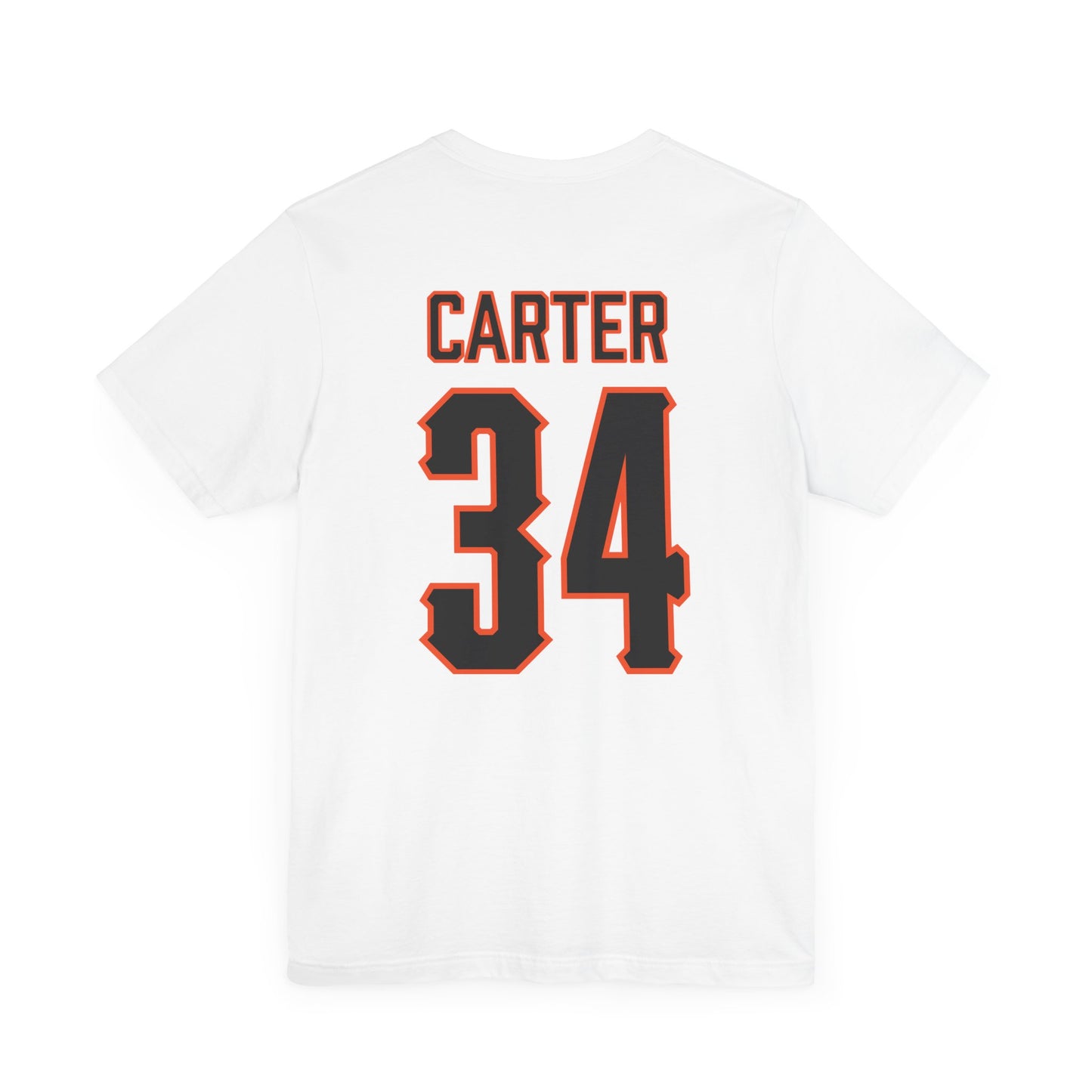 Charlie Carter #34 Cursive Cowboys T-Shirt