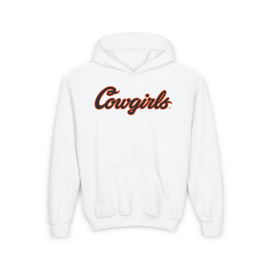 Youth Rachael Hathoot #1 Cursive Cowgirls Hoodie