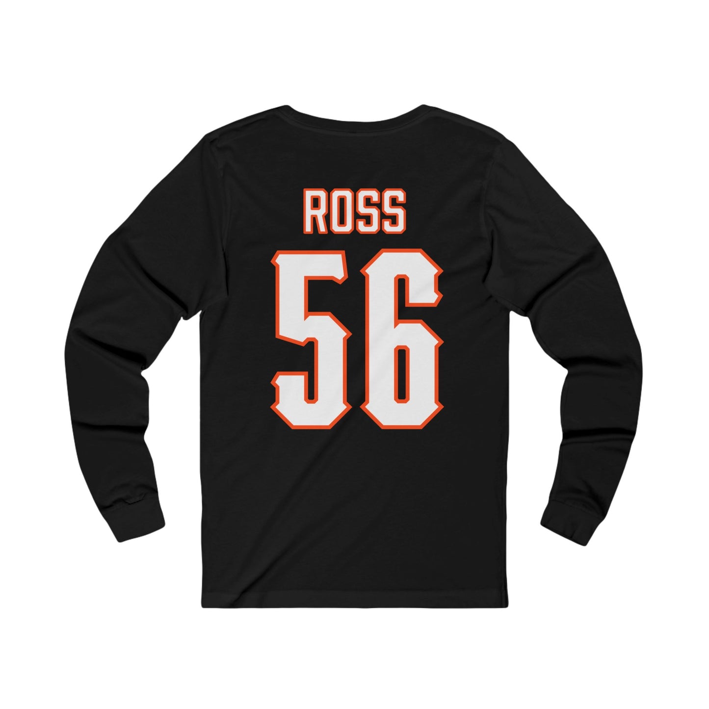 Xavier Ross #56 Cursive Cowboys Long Sleeve