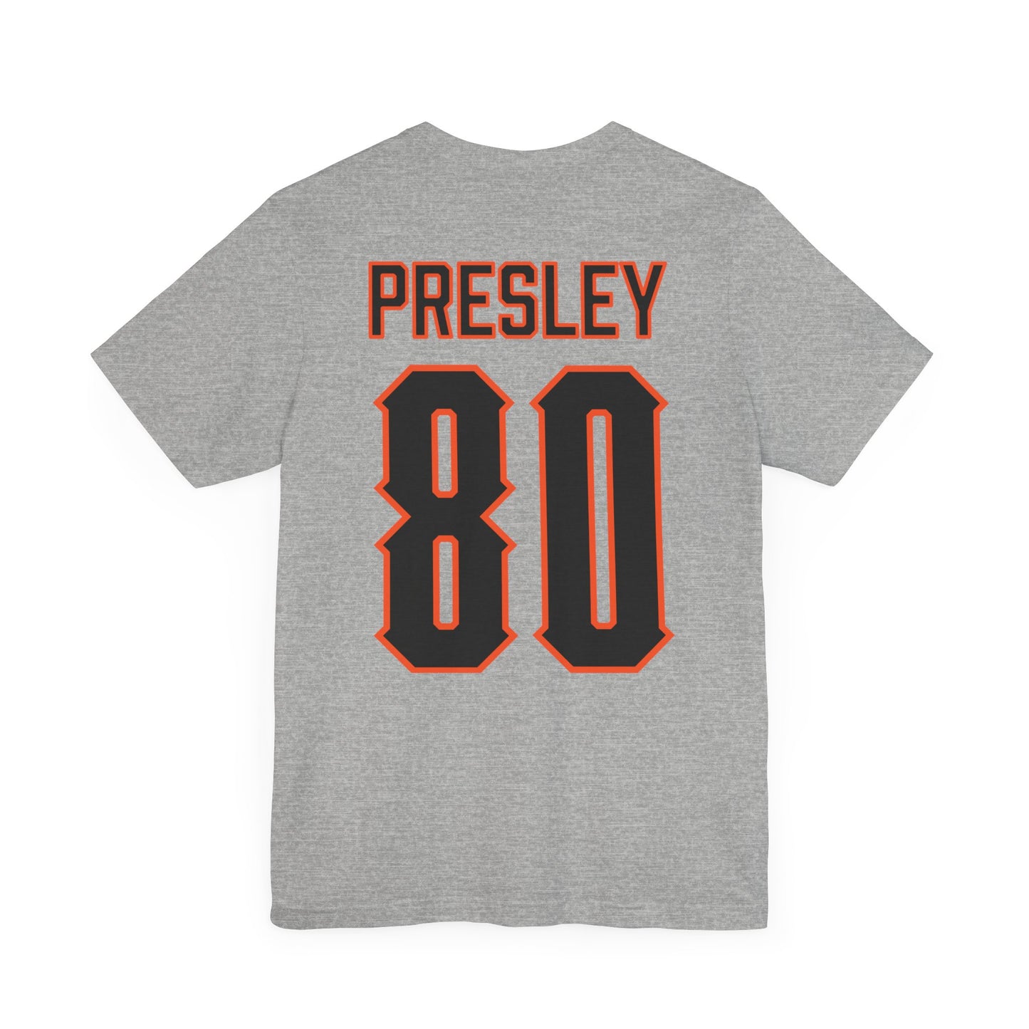 Brennan Presley #80 Cursive Cowboys T-Shirt