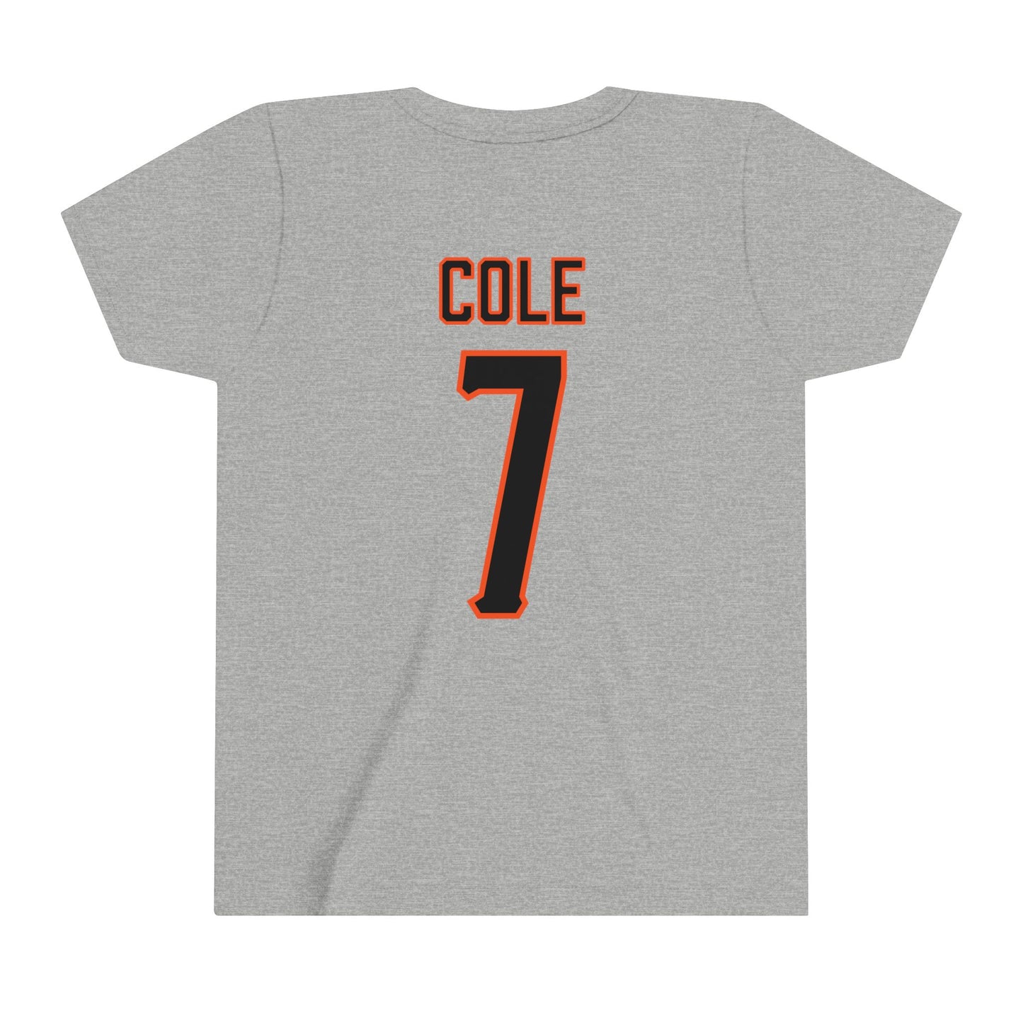 Youth Kirk Cole #7 Cursive Cowboys T-Shirt