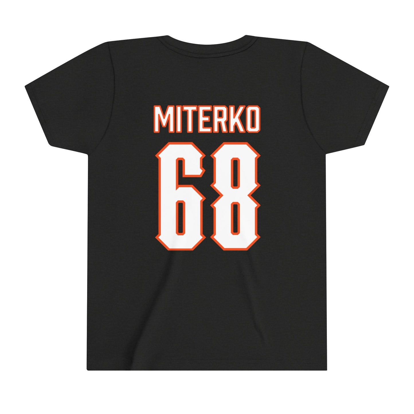 Youth Taylor Miterko #68 Cursive Cowboys T-Shirt