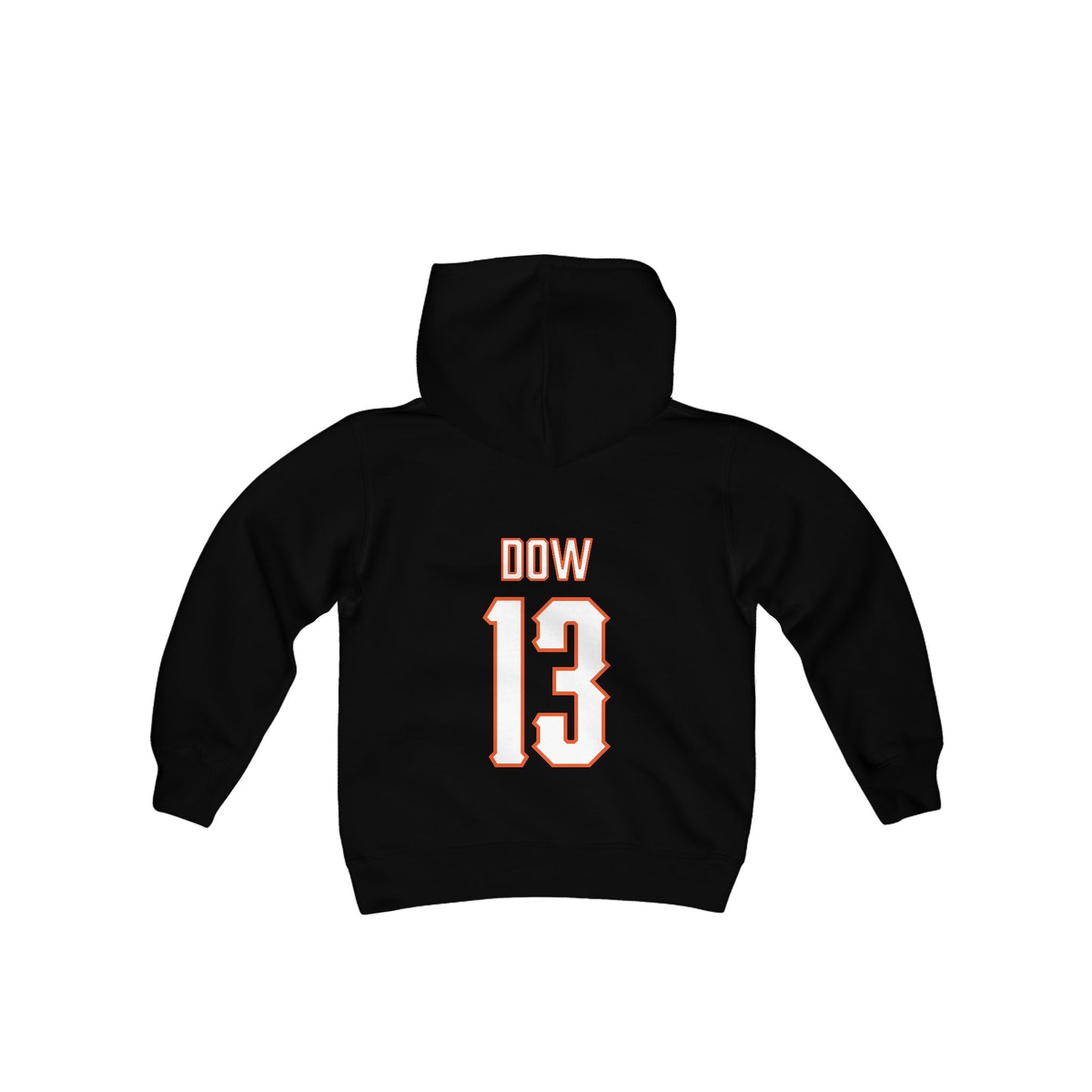 Youth Connor Dow #13 Cursive Cowboys Hoodie