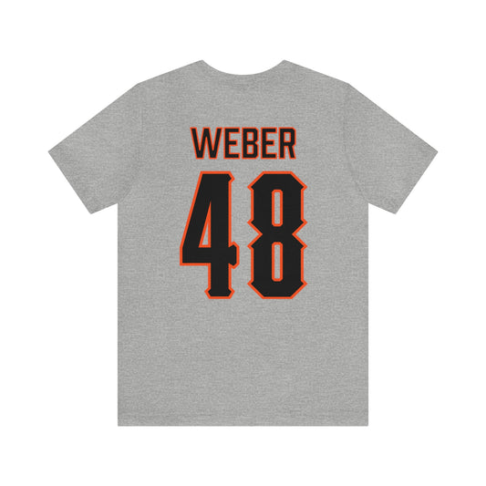 Aaron Weber #48 Pitching Pete T-Shirt