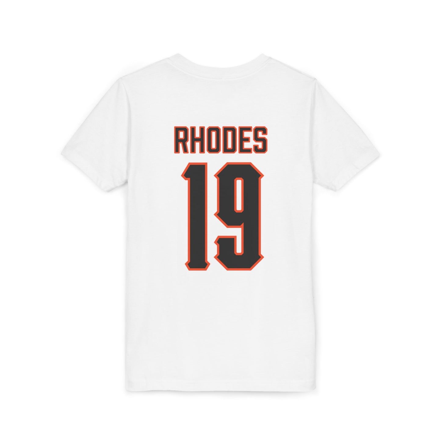 Youth Stormy Rhodes #19 Cursive Cowboys T-Shirt