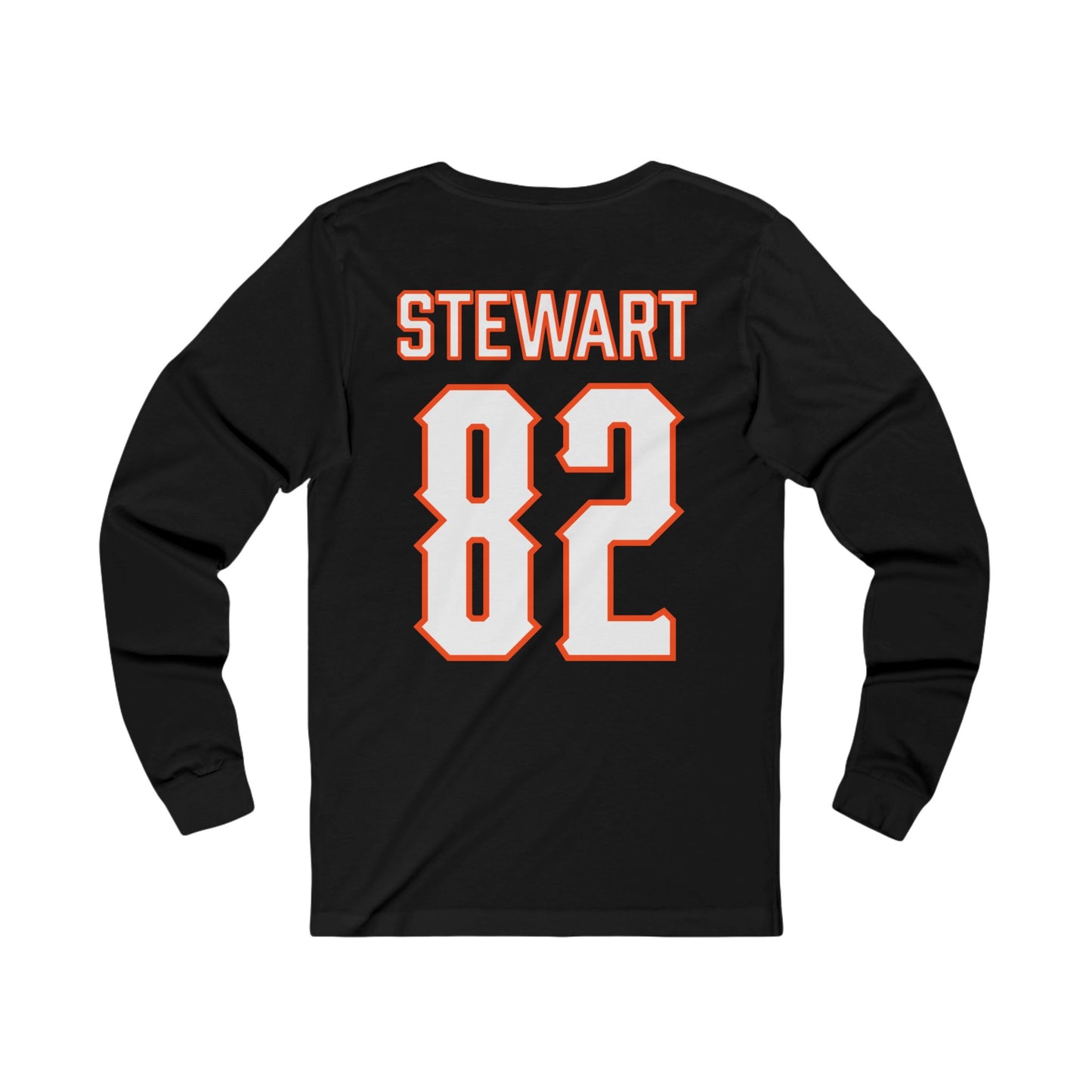 Quinton Stewart #82 Cursive Cowboys Long Sleeve