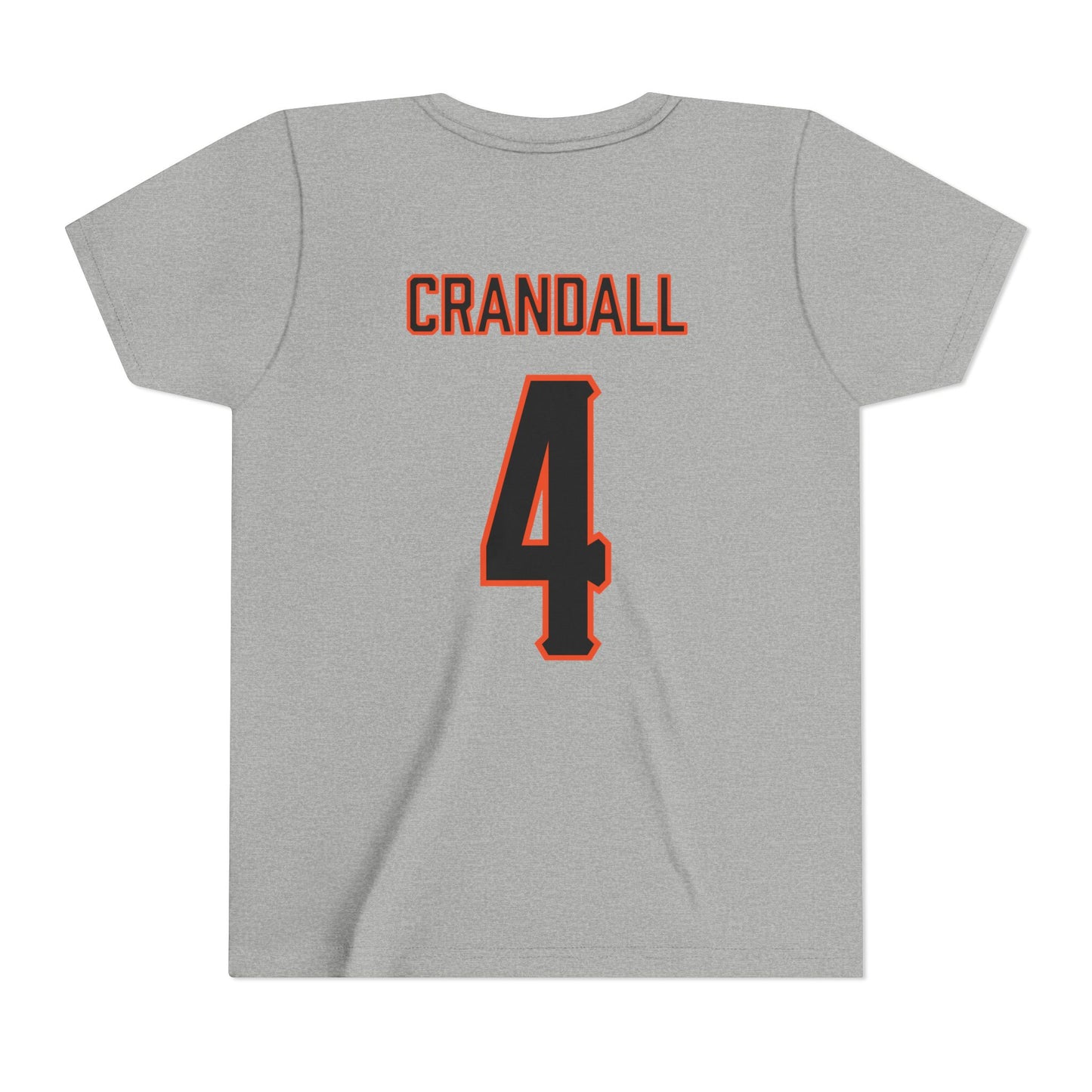 Youth RyLee Crandall #4 Cursive Cowgirls T-Shirt