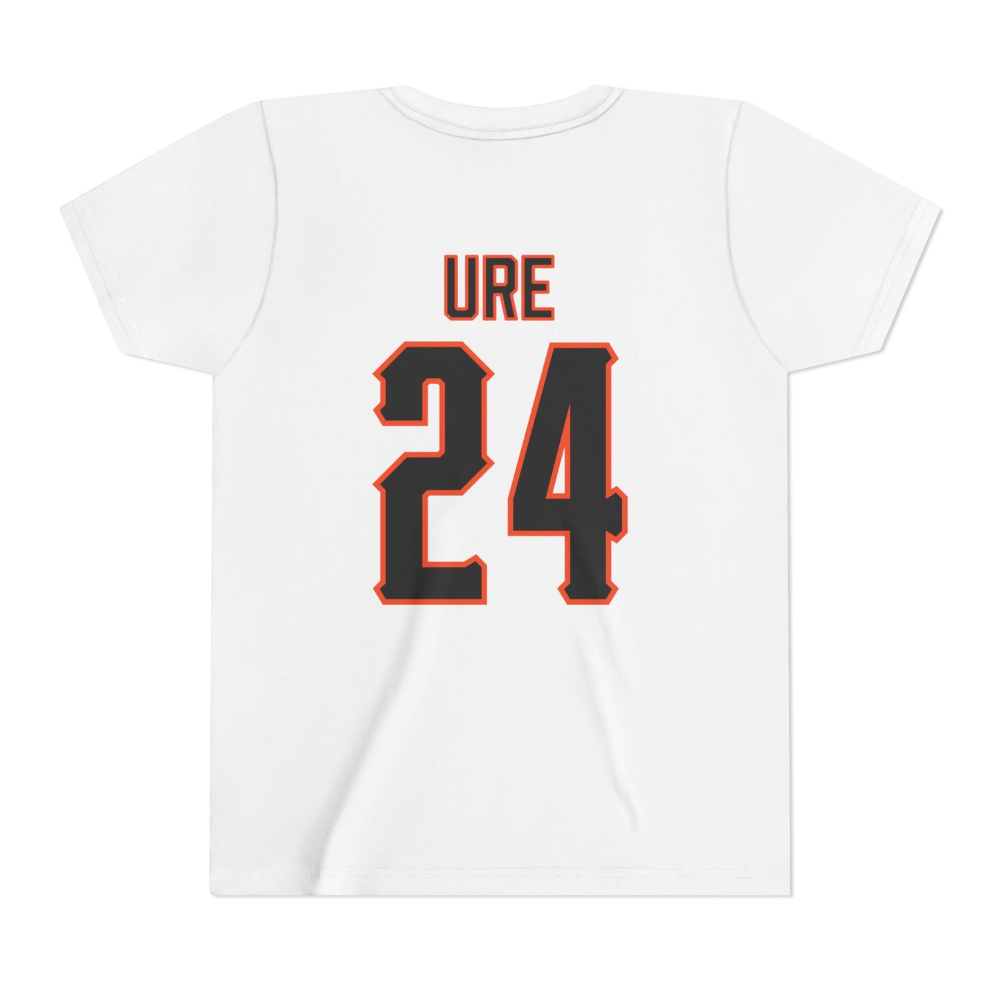 Youth Ryan Ure #24 Cursive Cowboys T-Shirt