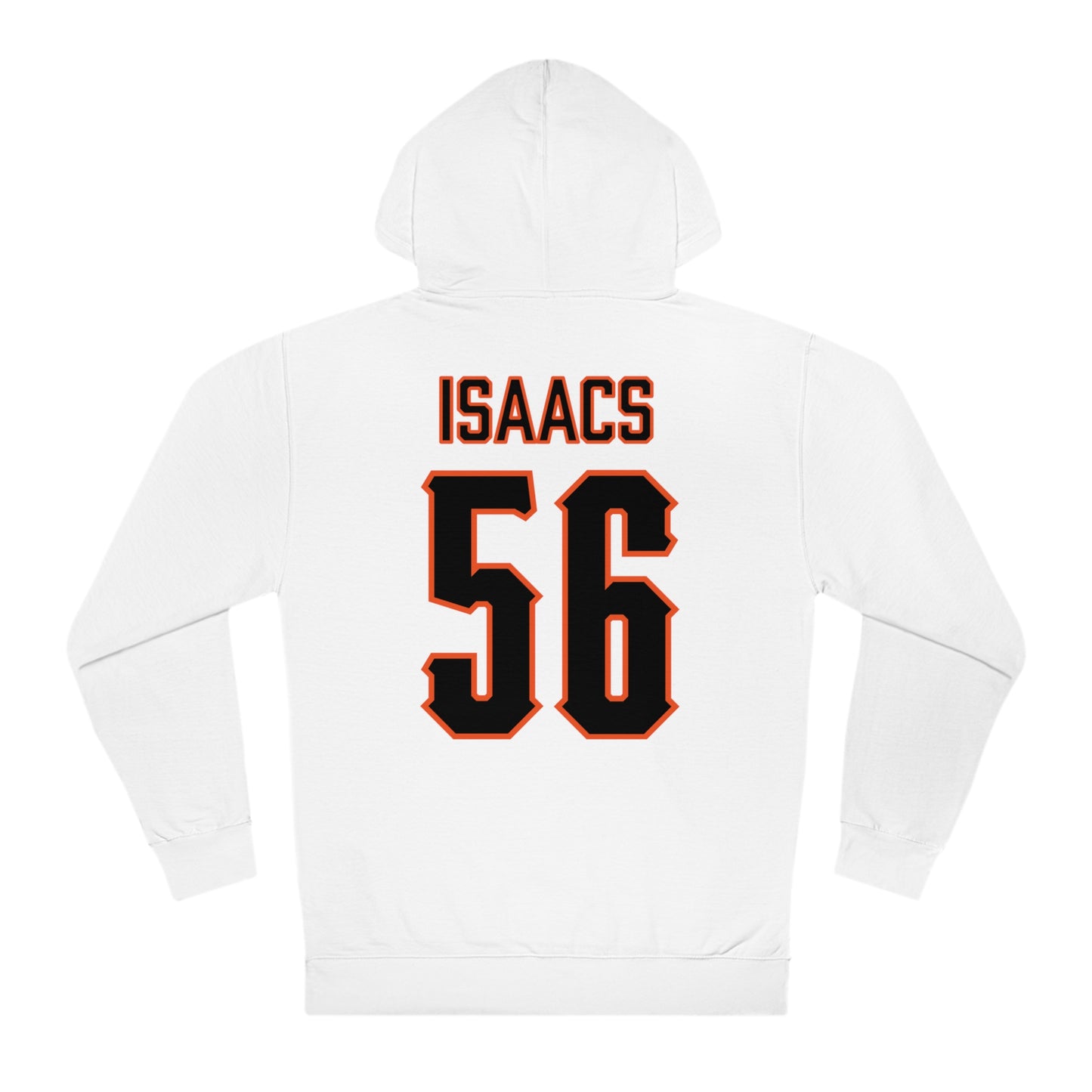 Aiden Isaacs #56 Cursive Cowboys Hoodie