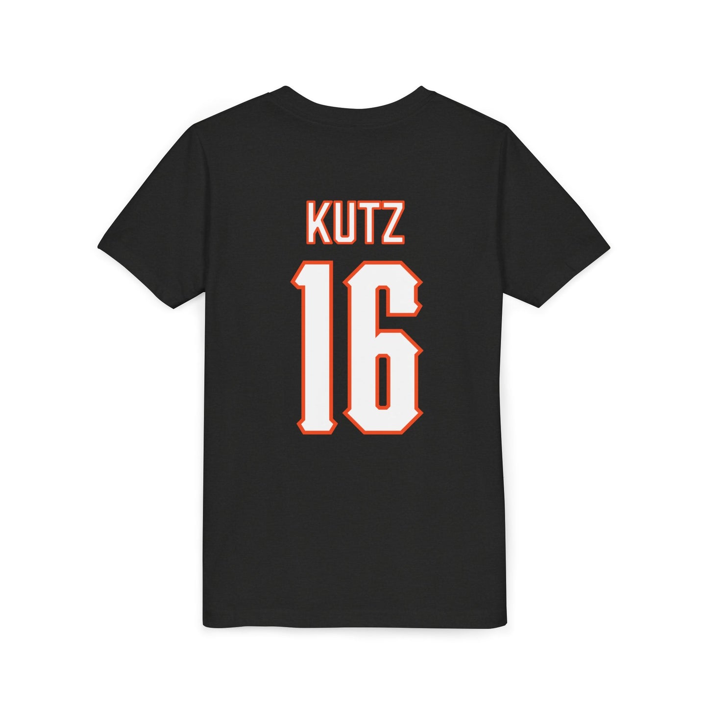 Youth Katie Kutz #16 Cursive Cowgirls T-Shirt