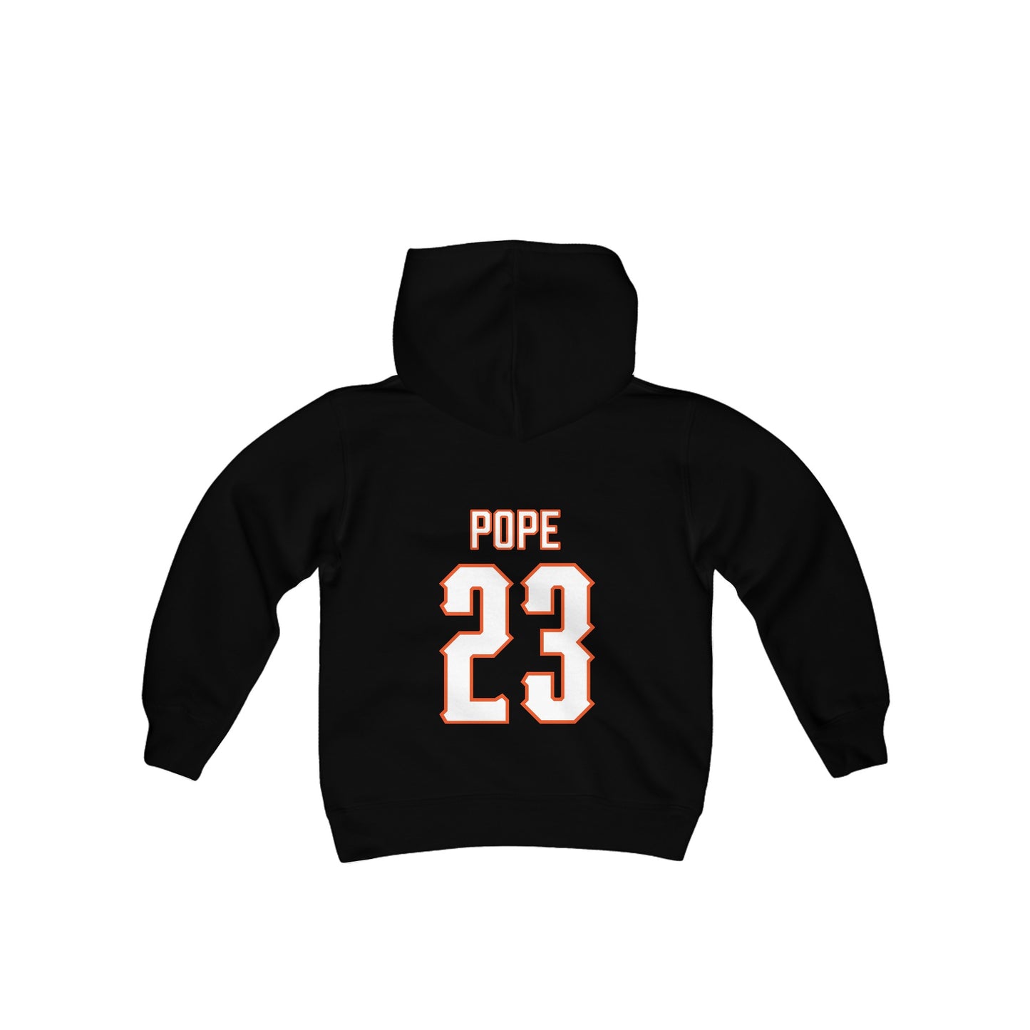 Youth Jalen Pope #23 Cursive Cowboys Hoodie