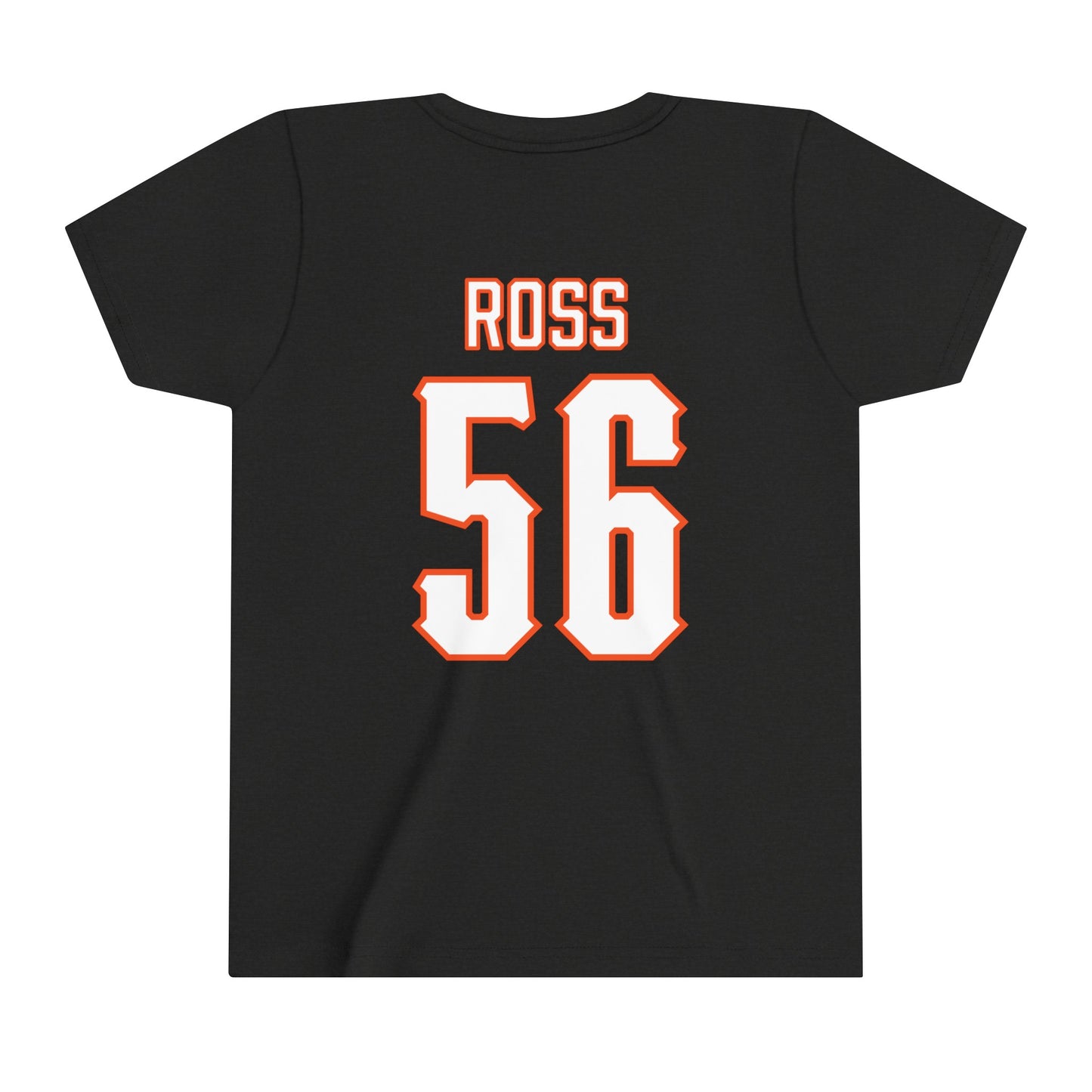 Youth Xavier Ross #56 Cursive Cowboys T-Shirt