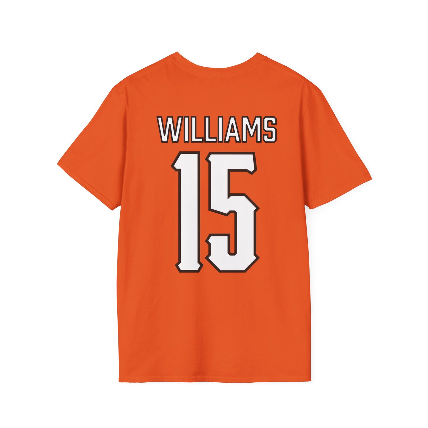 Ty Williams #15 Orange Pokes T-Shirt