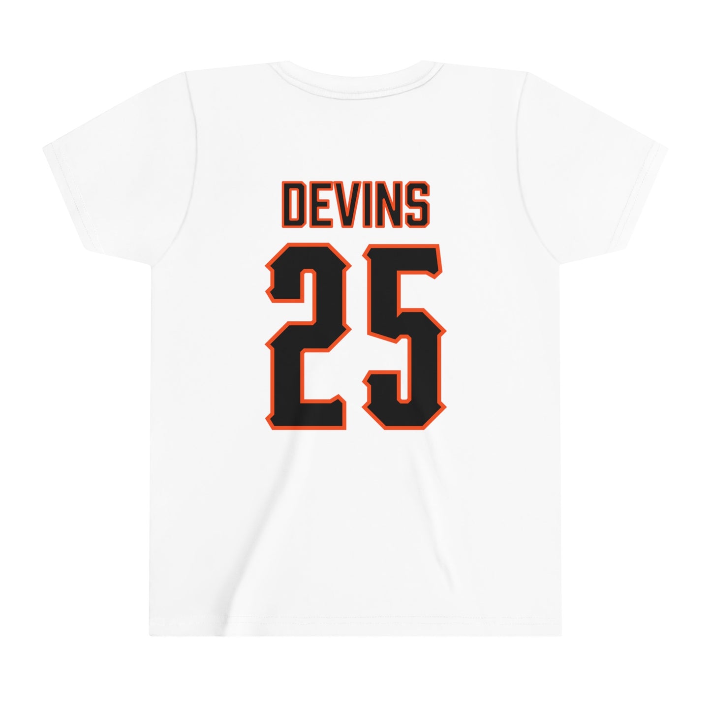 Youth Hudson Devins #25 Cursive Cowboys T-Shirt