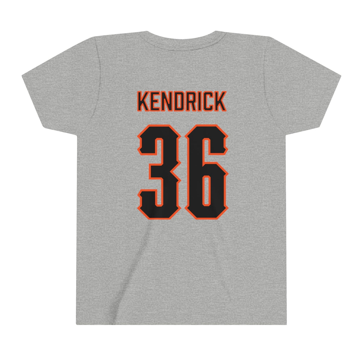 Youth Talon Kendrick #36 Cursive Cowboys T-Shirt