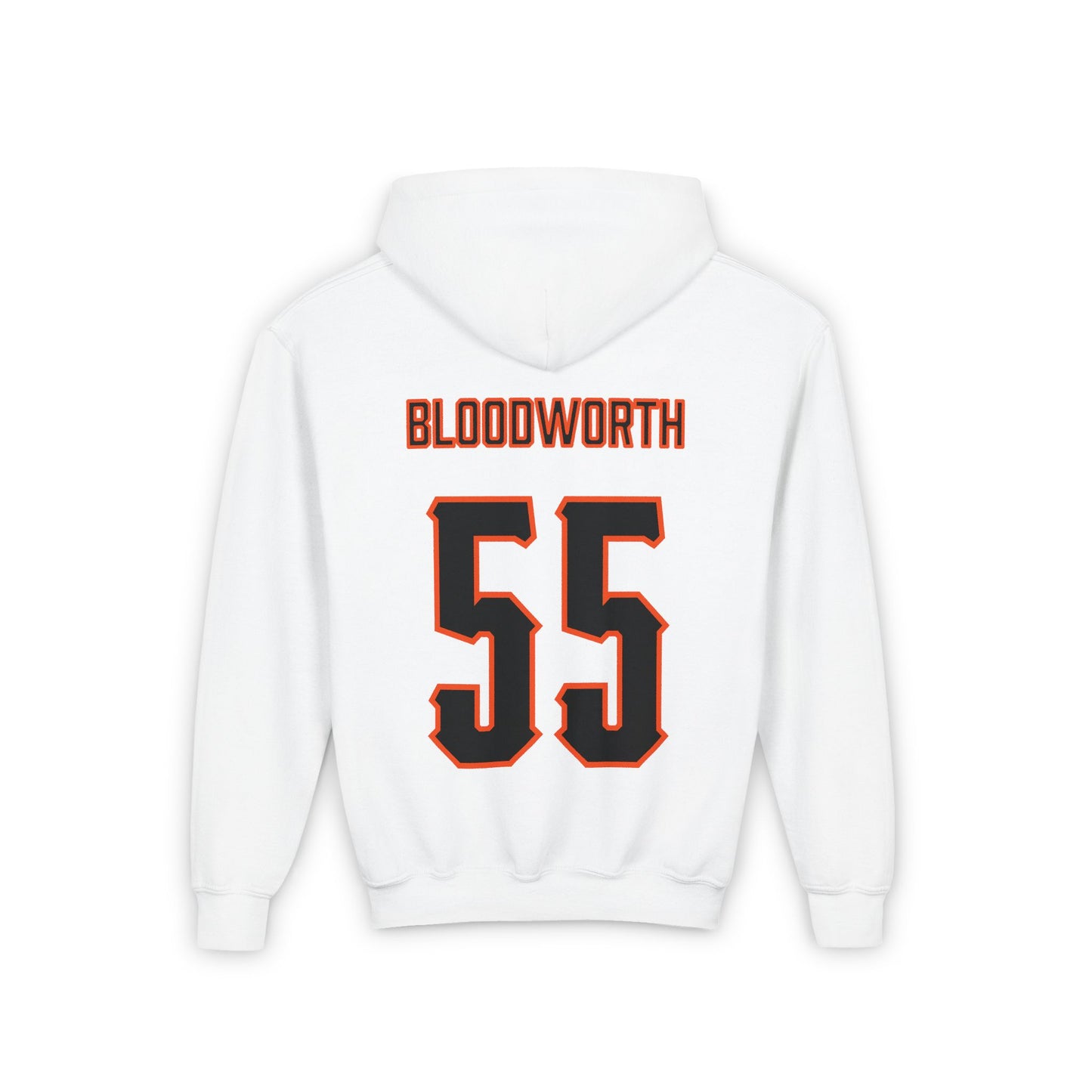 Youth Megan Bloodworth #55 Cursive Cowgirls Hoodie