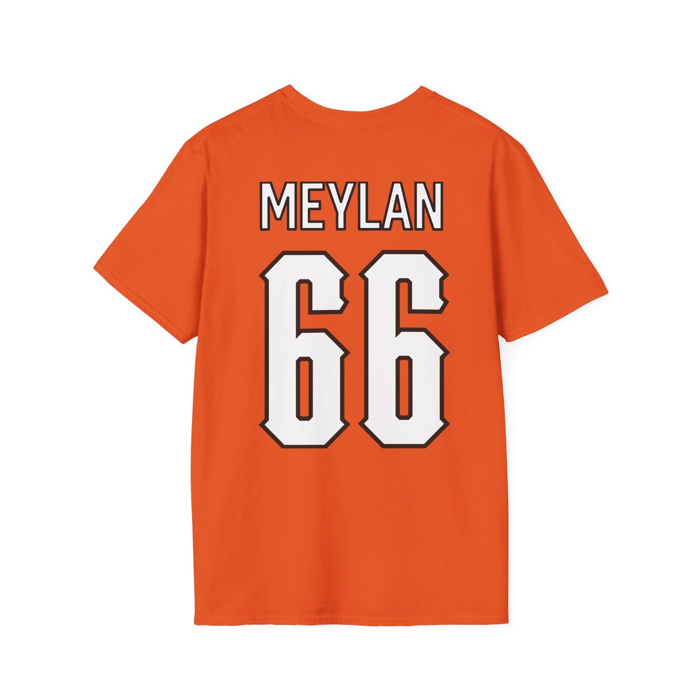 Ruby Meylan #66 Orange Pokes T-Shirt