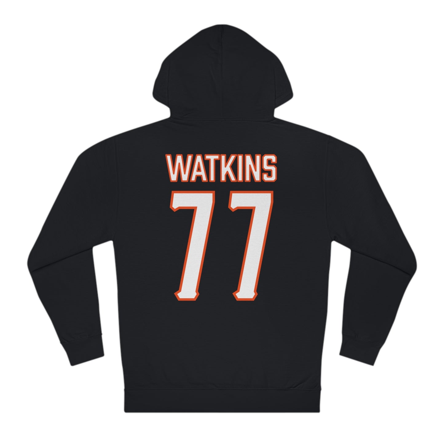 Hunter Watkins #77 Cursive Cowboys Hoodie