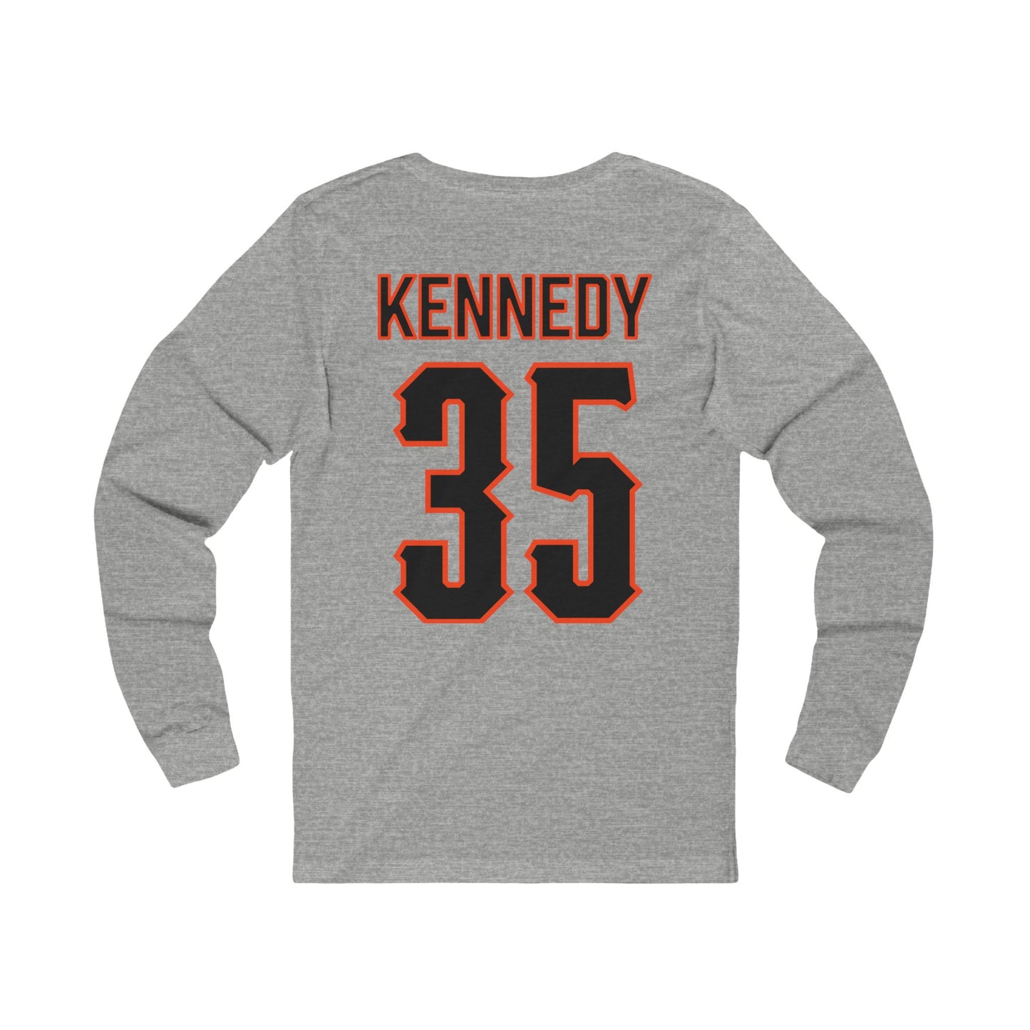 Jake Kennedy #35 Cursive Cowboys Long Sleeve