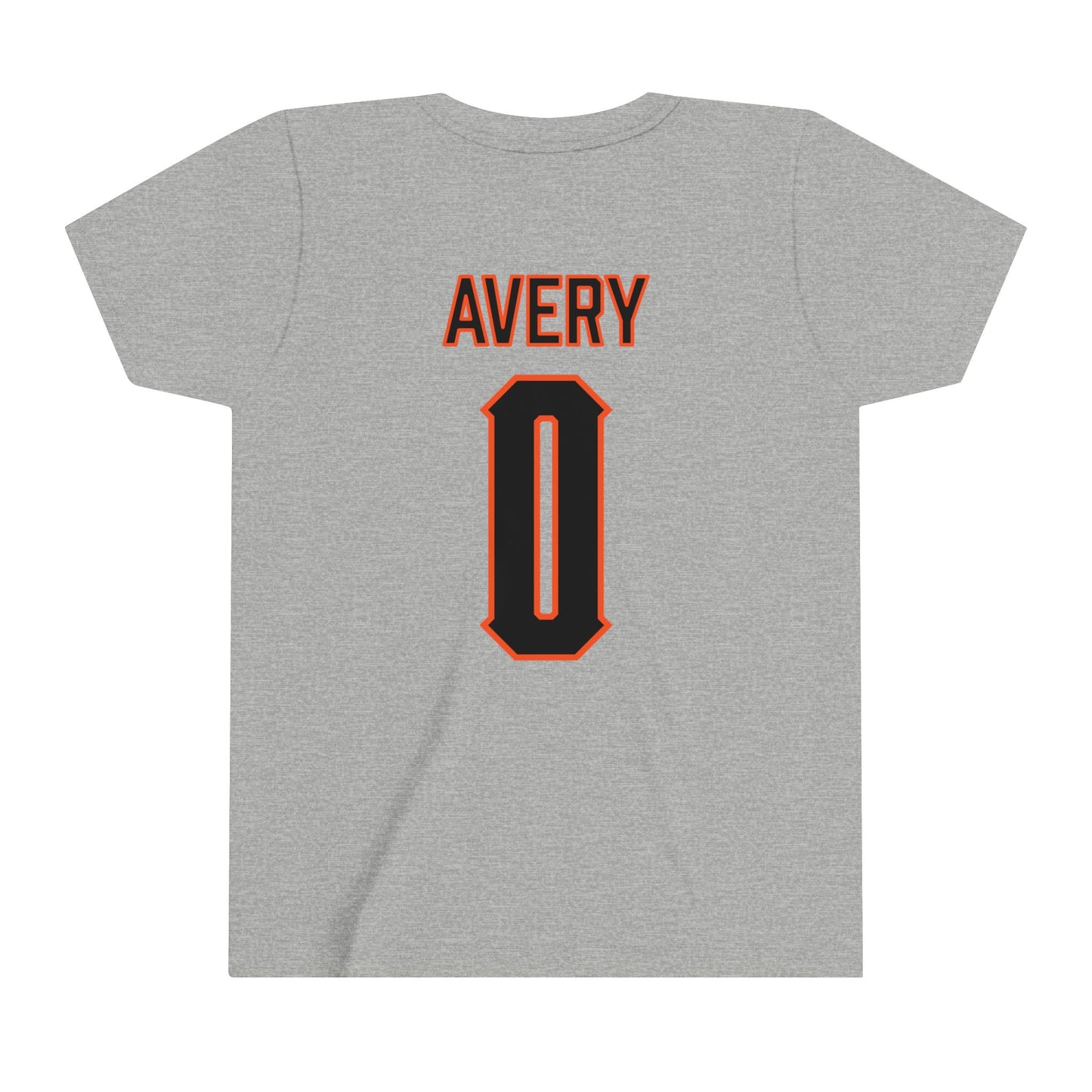 Youth Marchelus Avery #0 Cursive Cowboys T-Shirt