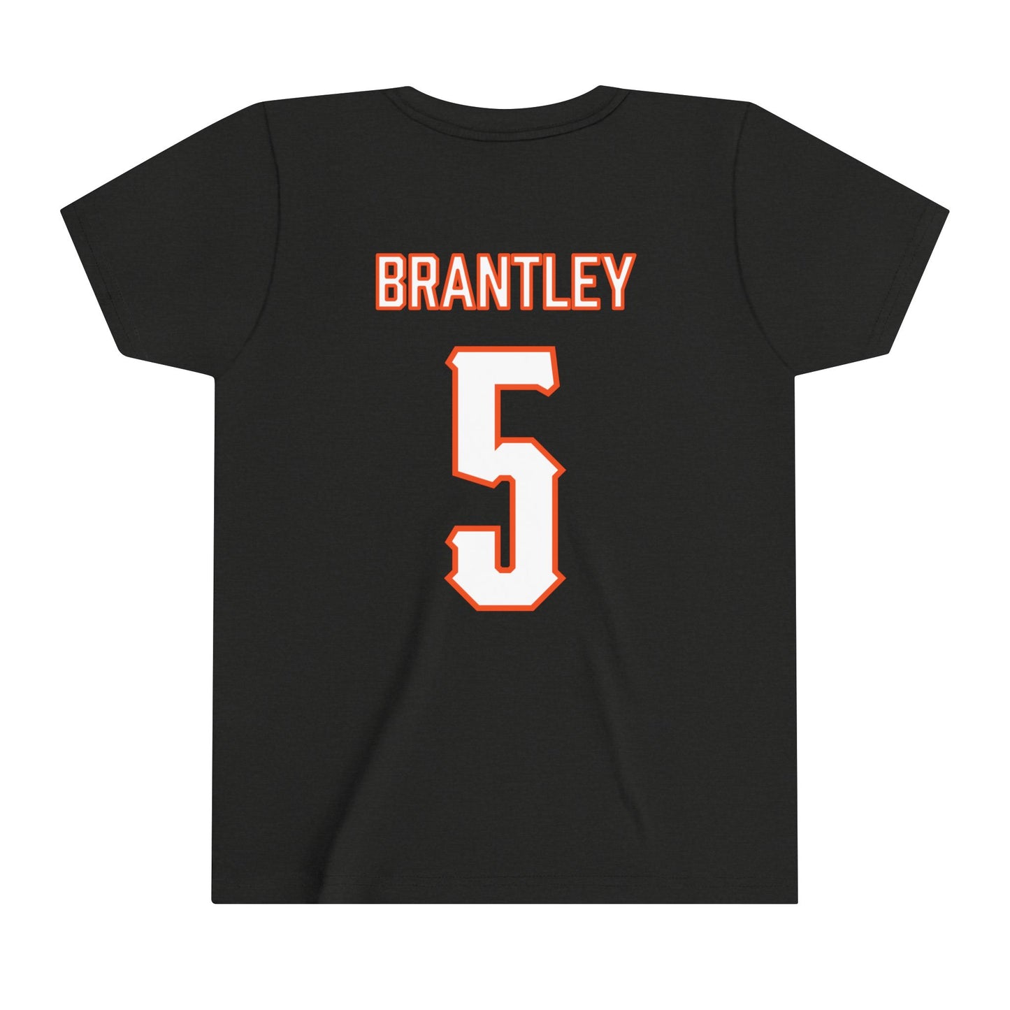 Youth Khalil Brantley #5 Cursive Cowboys T-Shirt