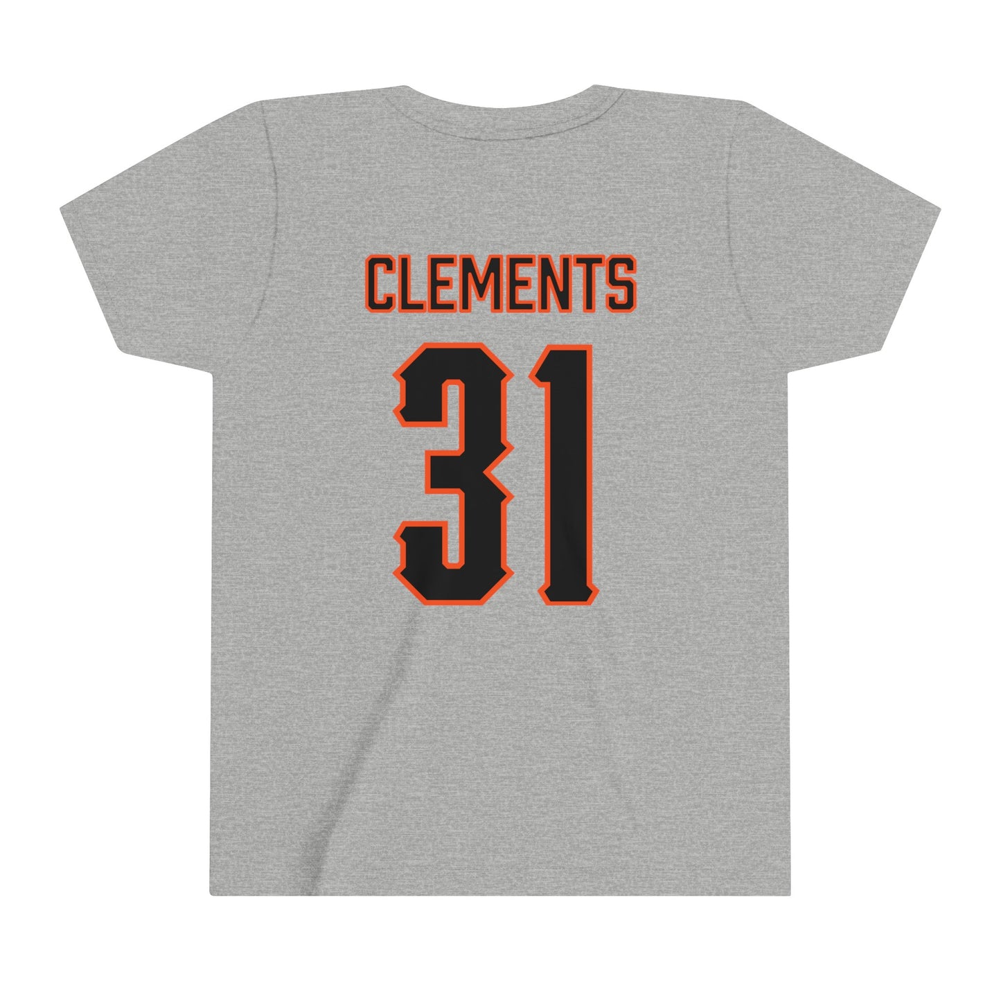 Youth Chance Clements #31 Cursive Cowboys T-Shirt