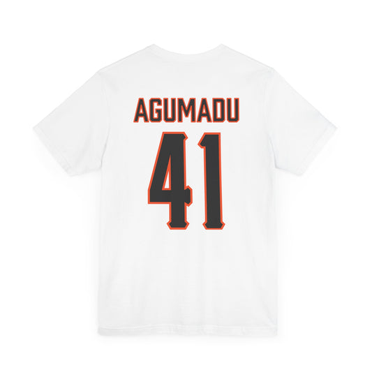 Jonathan Agumadu #41 Cursive Cowboys T-Shirt