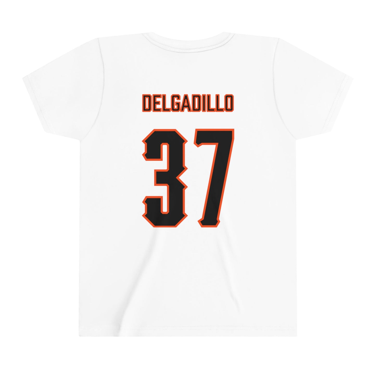 Youth Megan Delgadillo #37 Cursive Cowgirls T-Shirt