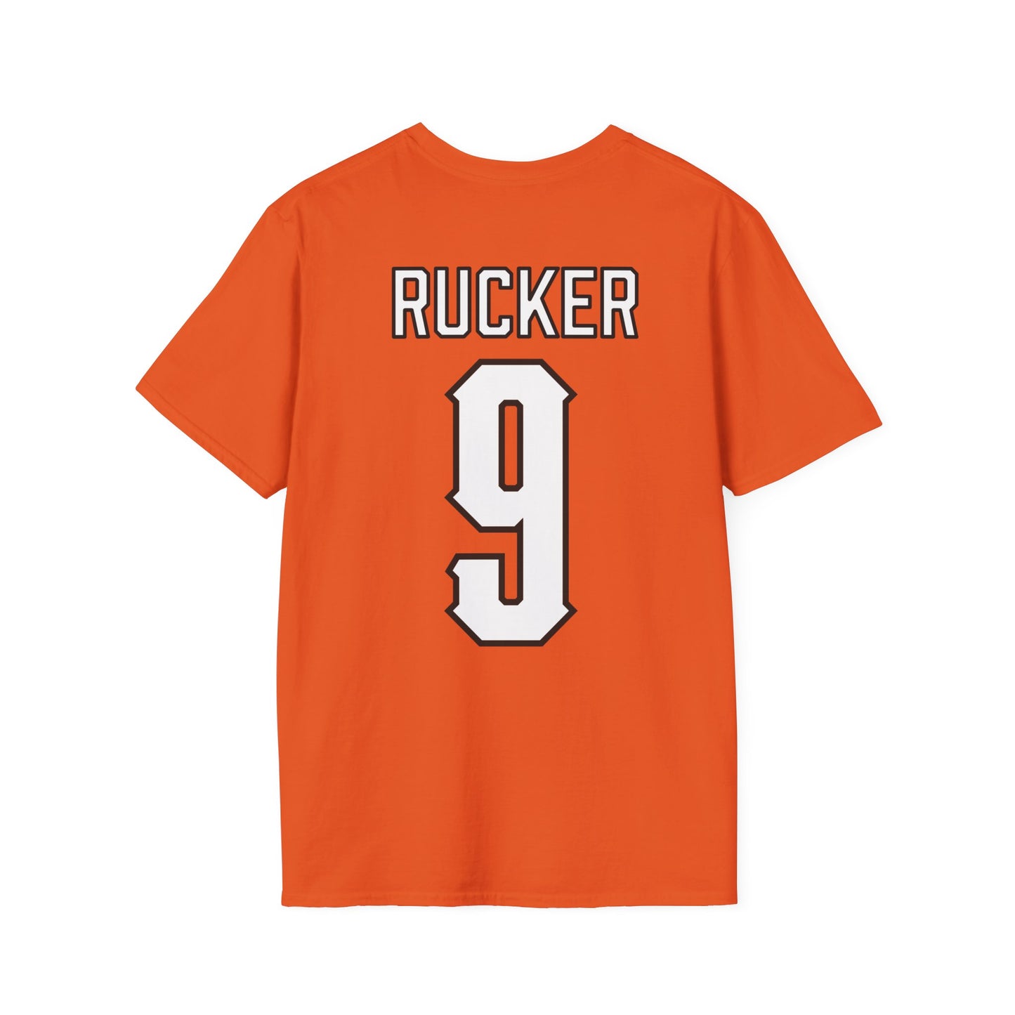 Trey Rucker #9 Orange Pokes T-Shirt