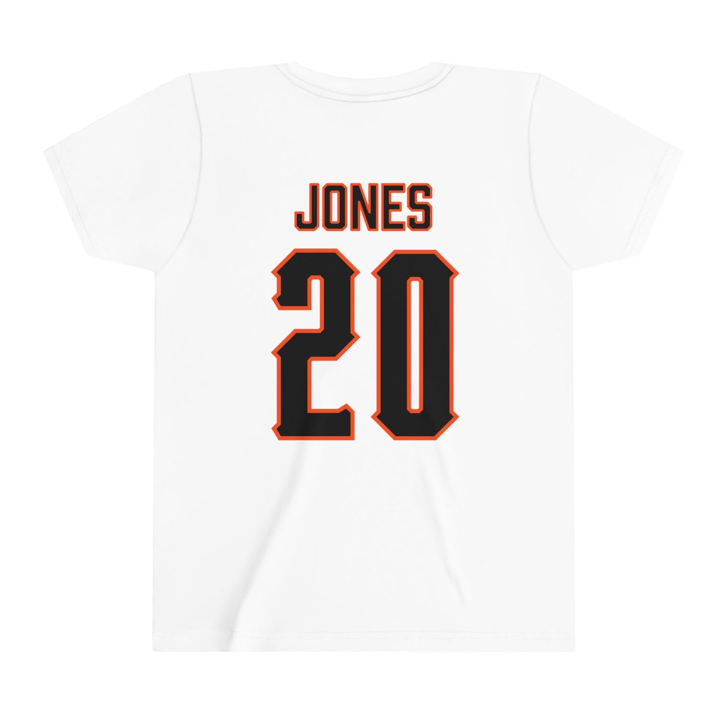 Youth Stacie Jones #20 Cursive Cowgirls T-Shirt