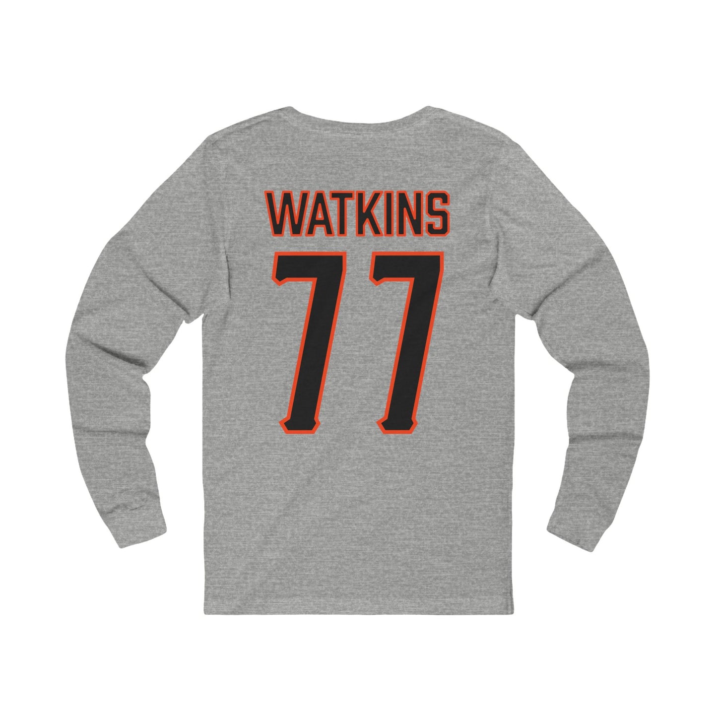 Hunter Watkins #77 Cursive Cowboys Long Sleeve