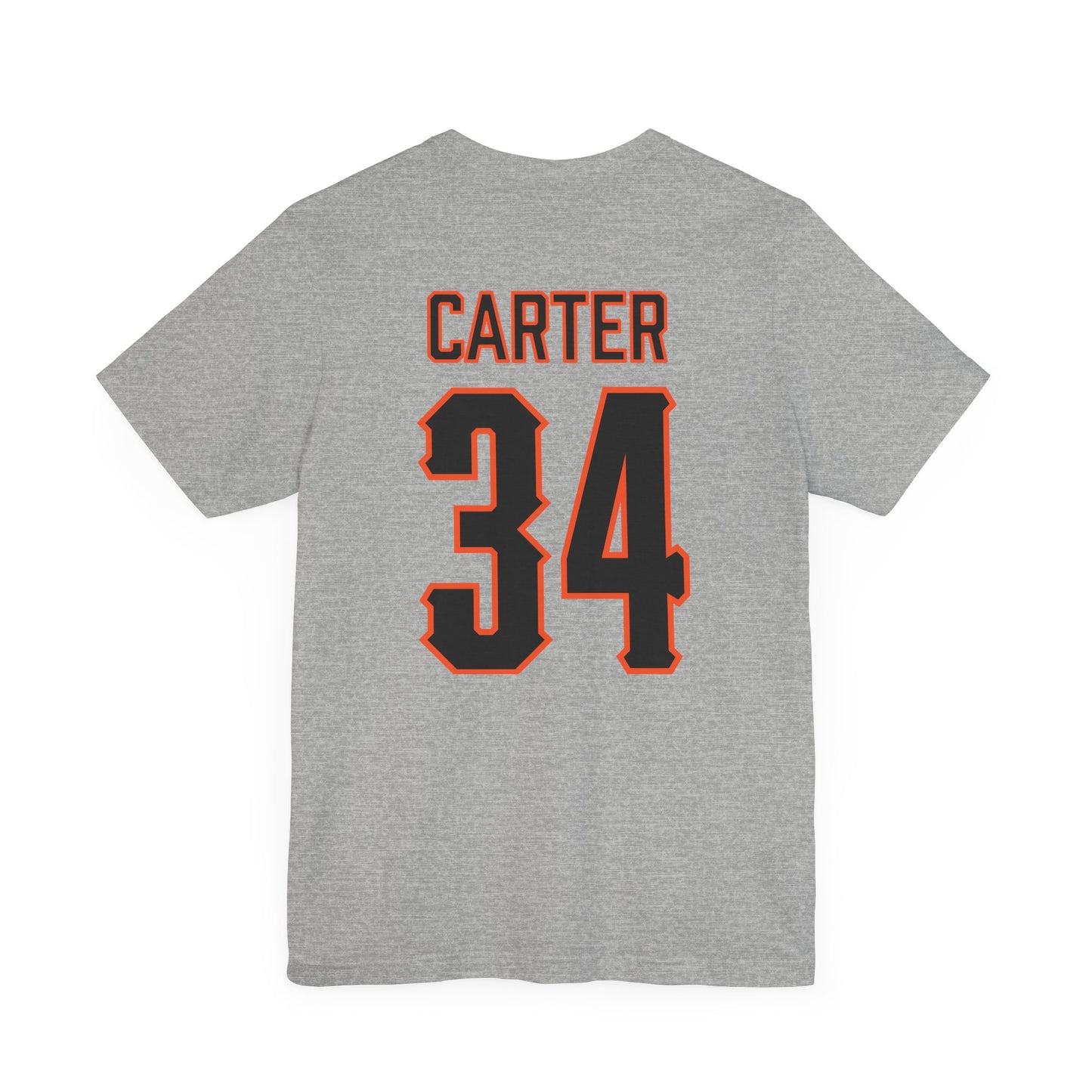 Charlie Carter #34 Cursive Cowboys T-Shirt