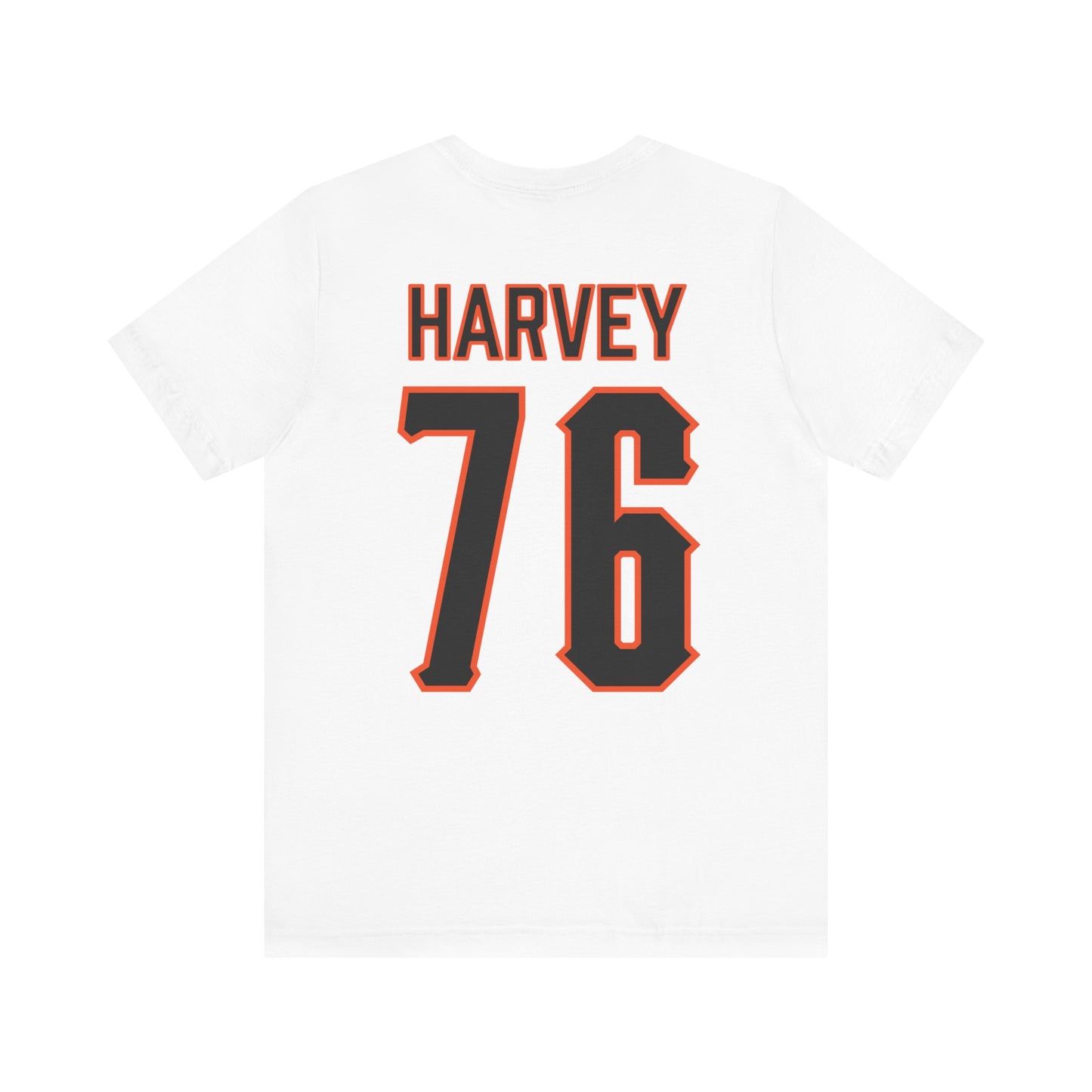 Calvin Harvey #76 Cursive Cowboys T-Shirt