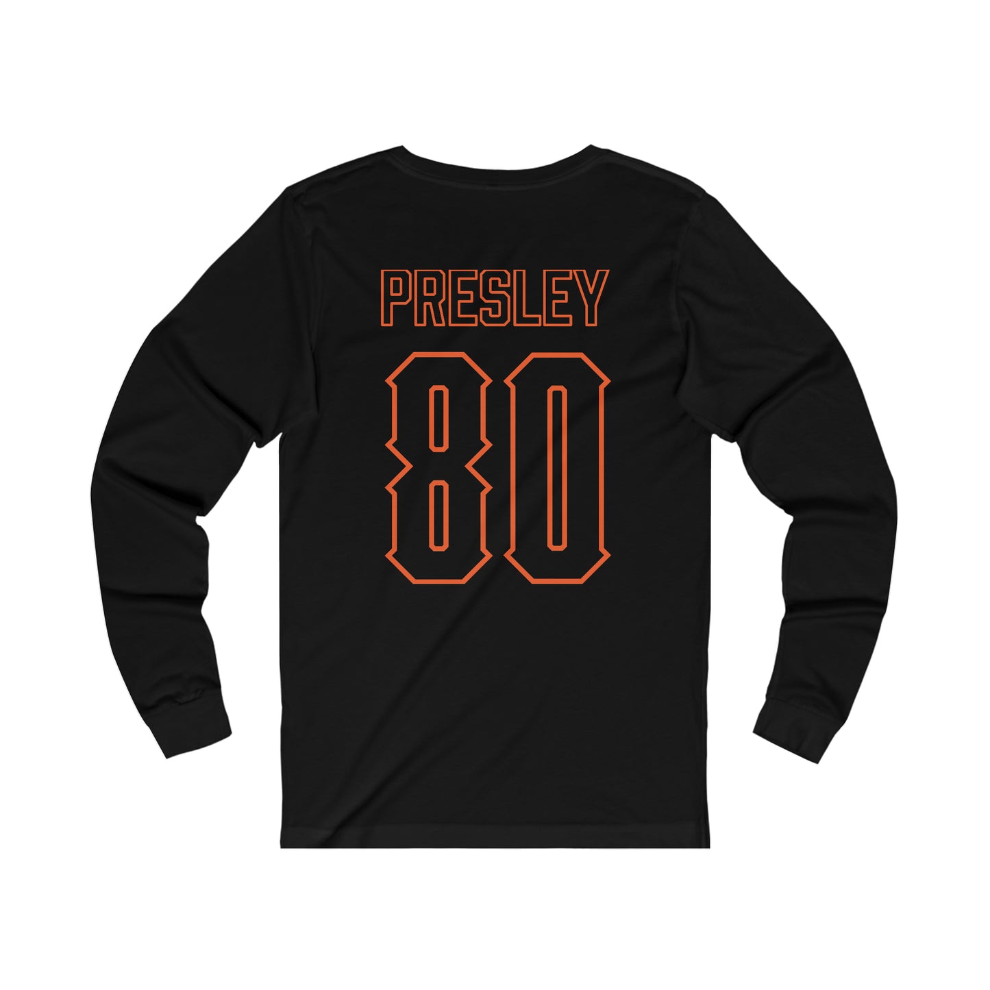 Brennan Presley #80 Cursive Cowboys Long Sleeve T-Shirt