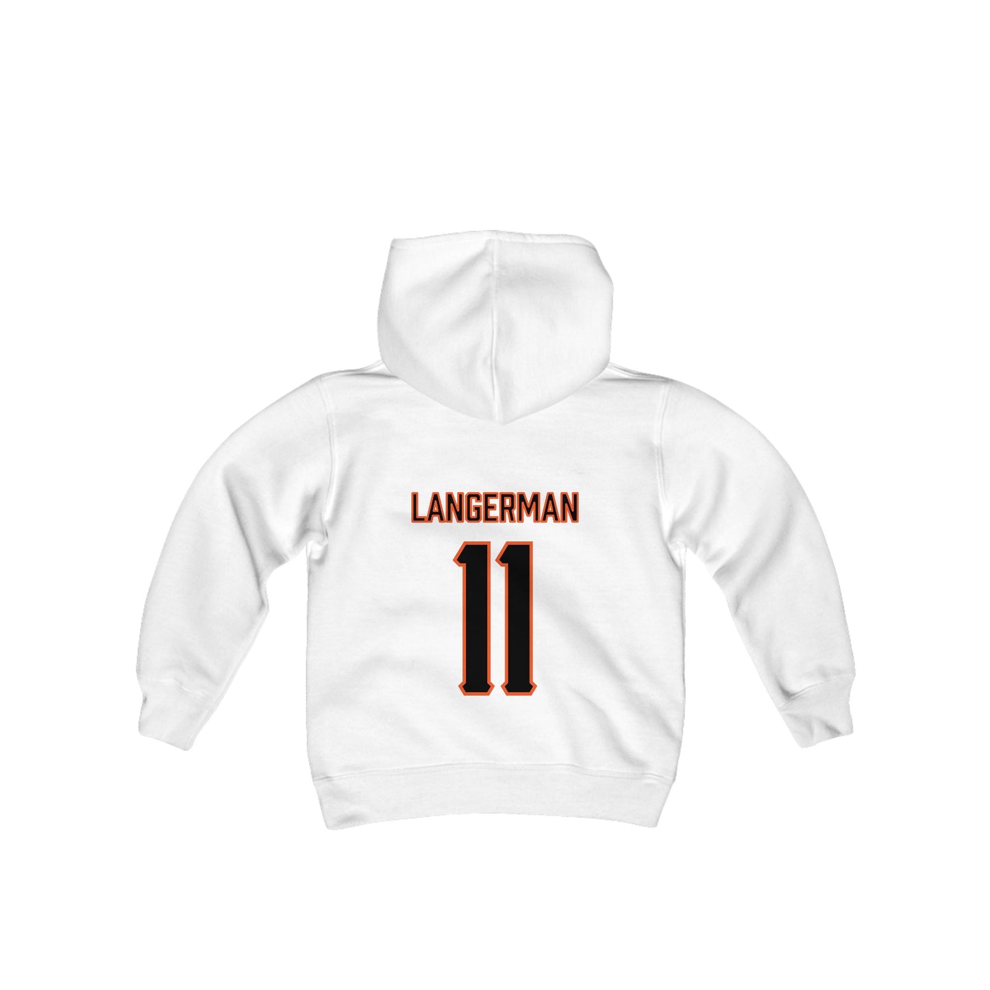 Youth Rylee Langerman #11 Cursive Cowgirls Hoodie