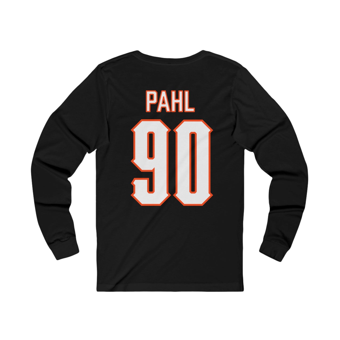 Wes Pahl #90 Cursive Cowboys Long Sleeve